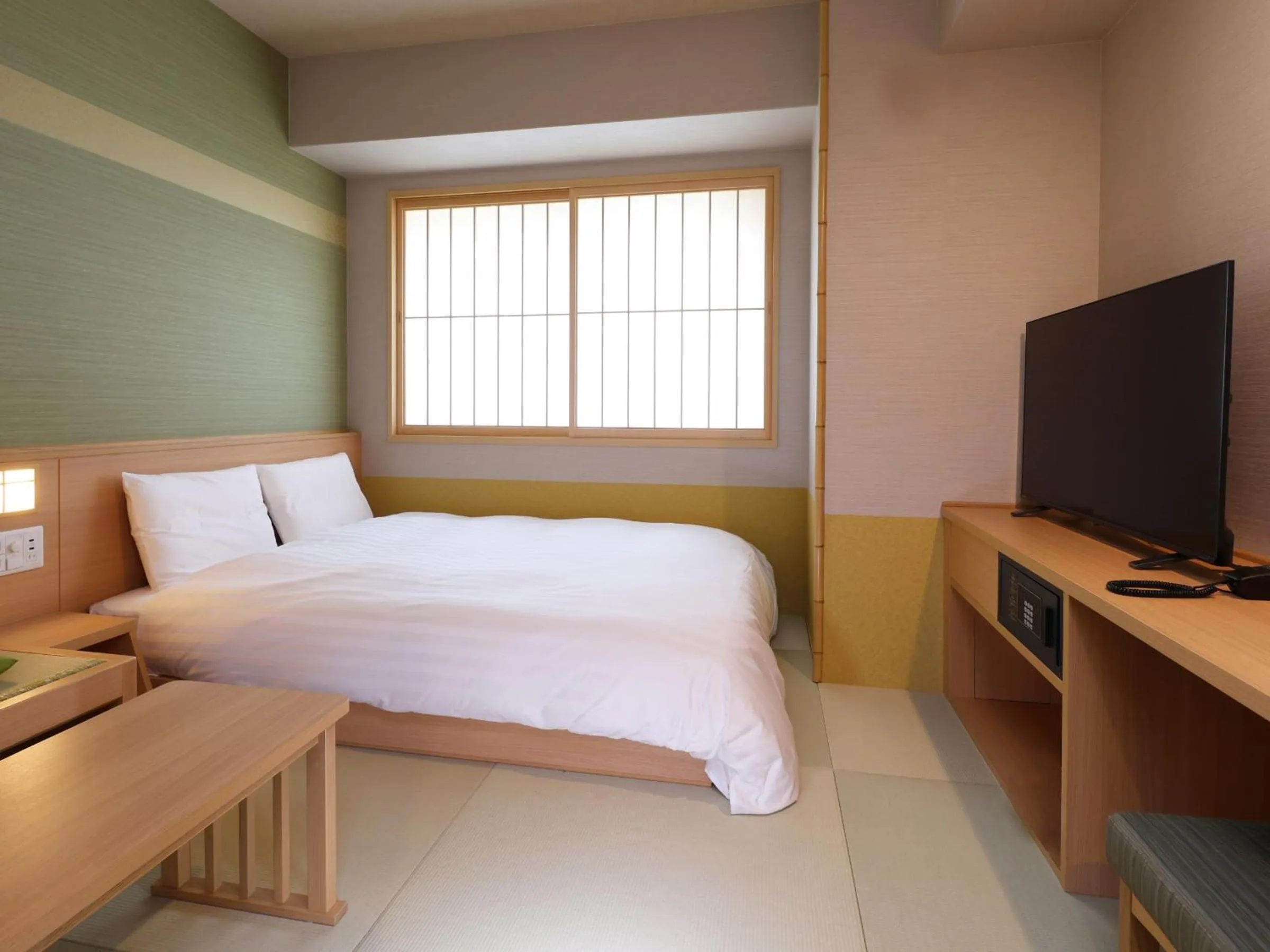 Photo of the whole room, Bed in Beppu Hatto Onyado Nono Beppu