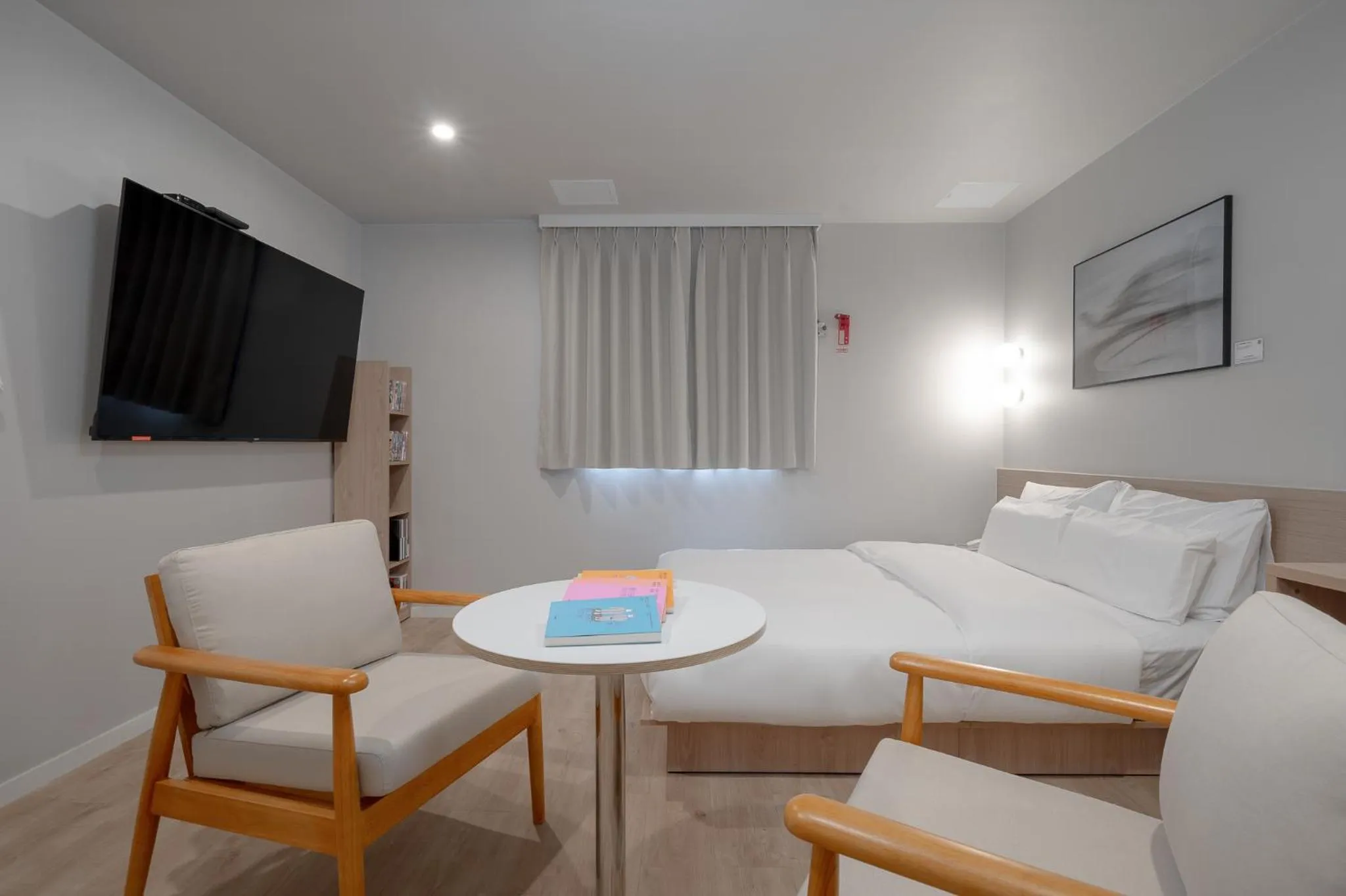 Bed in Cheonan Aank Hotel Seongjeong