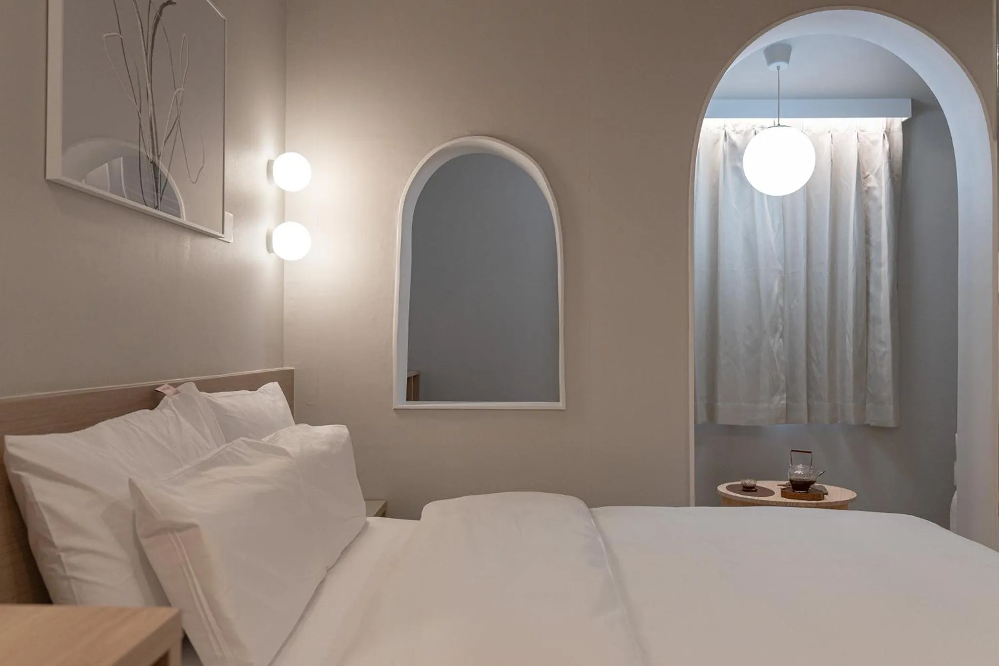 Bed in Cheonan Aank Hotel Seongjeong