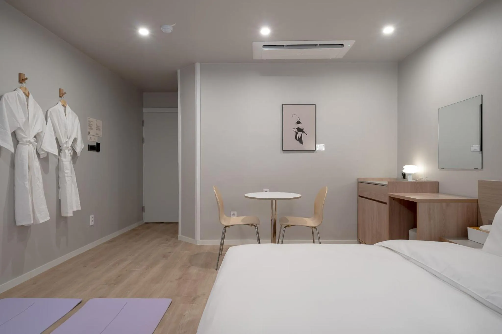 Bed in Cheonan Aank Hotel Seongjeong