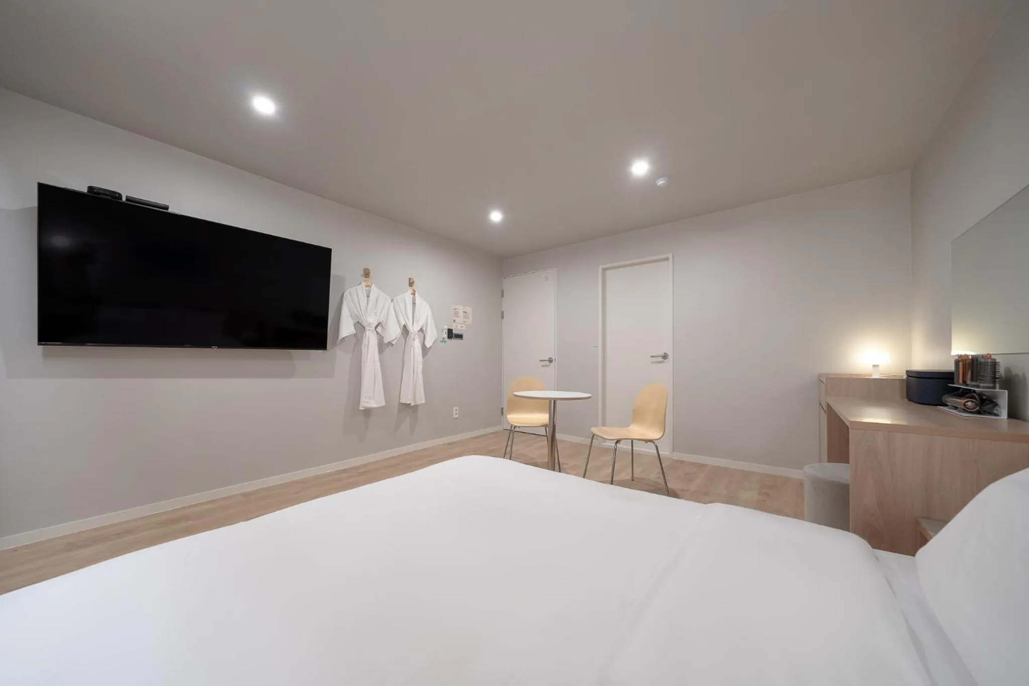 Bed in Cheonan Aank Hotel Seongjeong