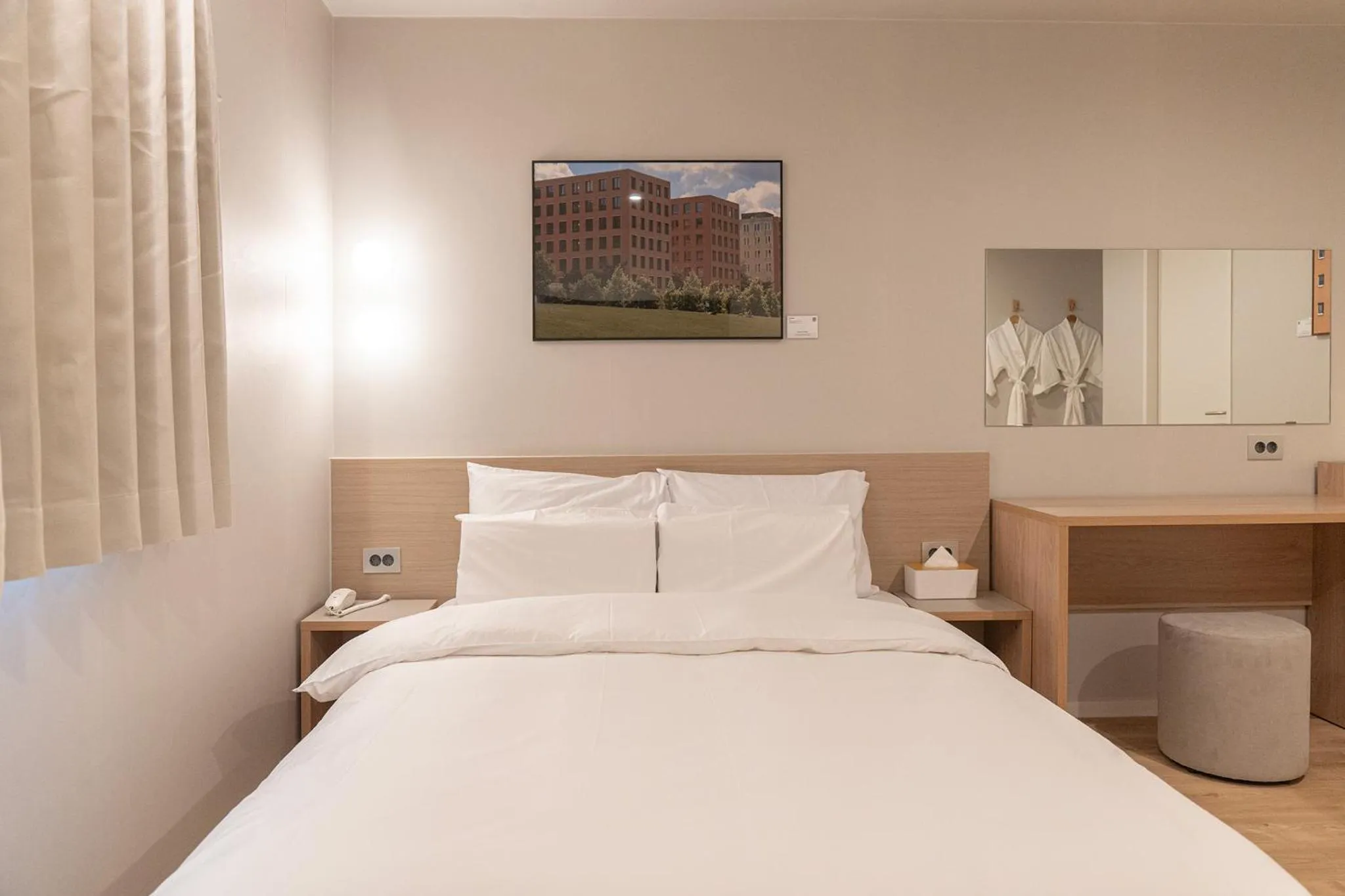 Bed in Cheonan Aank Hotel Seongjeong