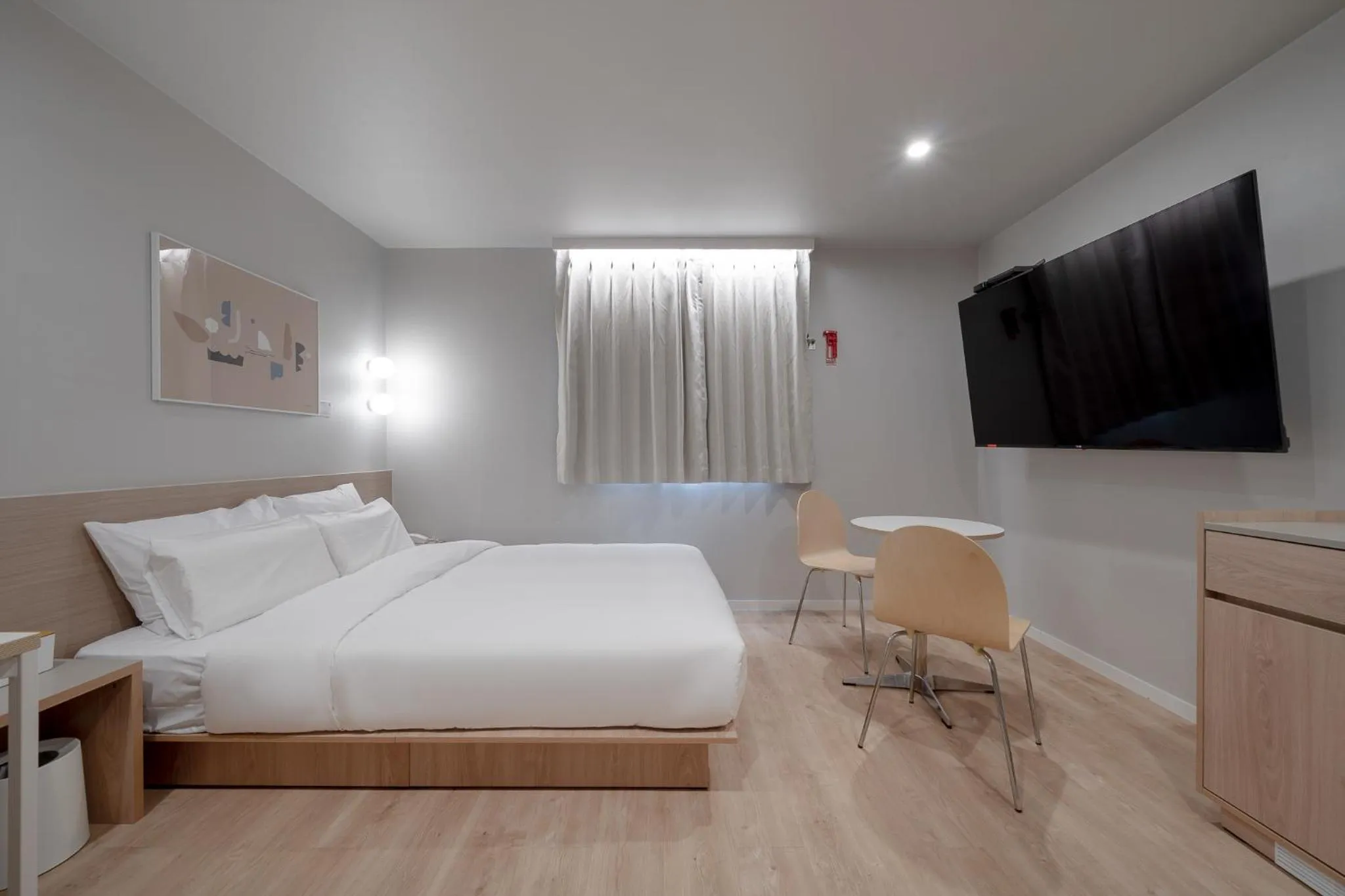 Bed in Cheonan Aank Hotel Seongjeong