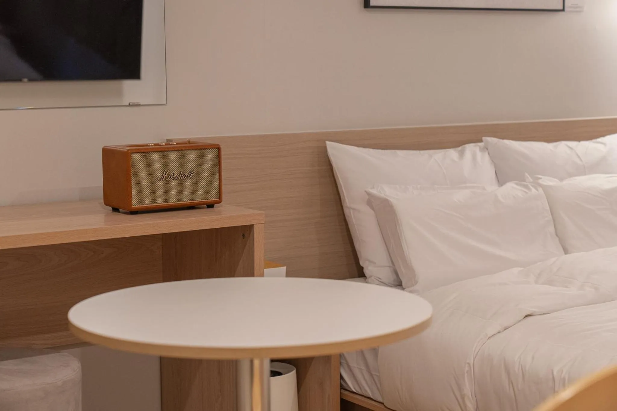 Bed in Cheonan Aank Hotel Seongjeong