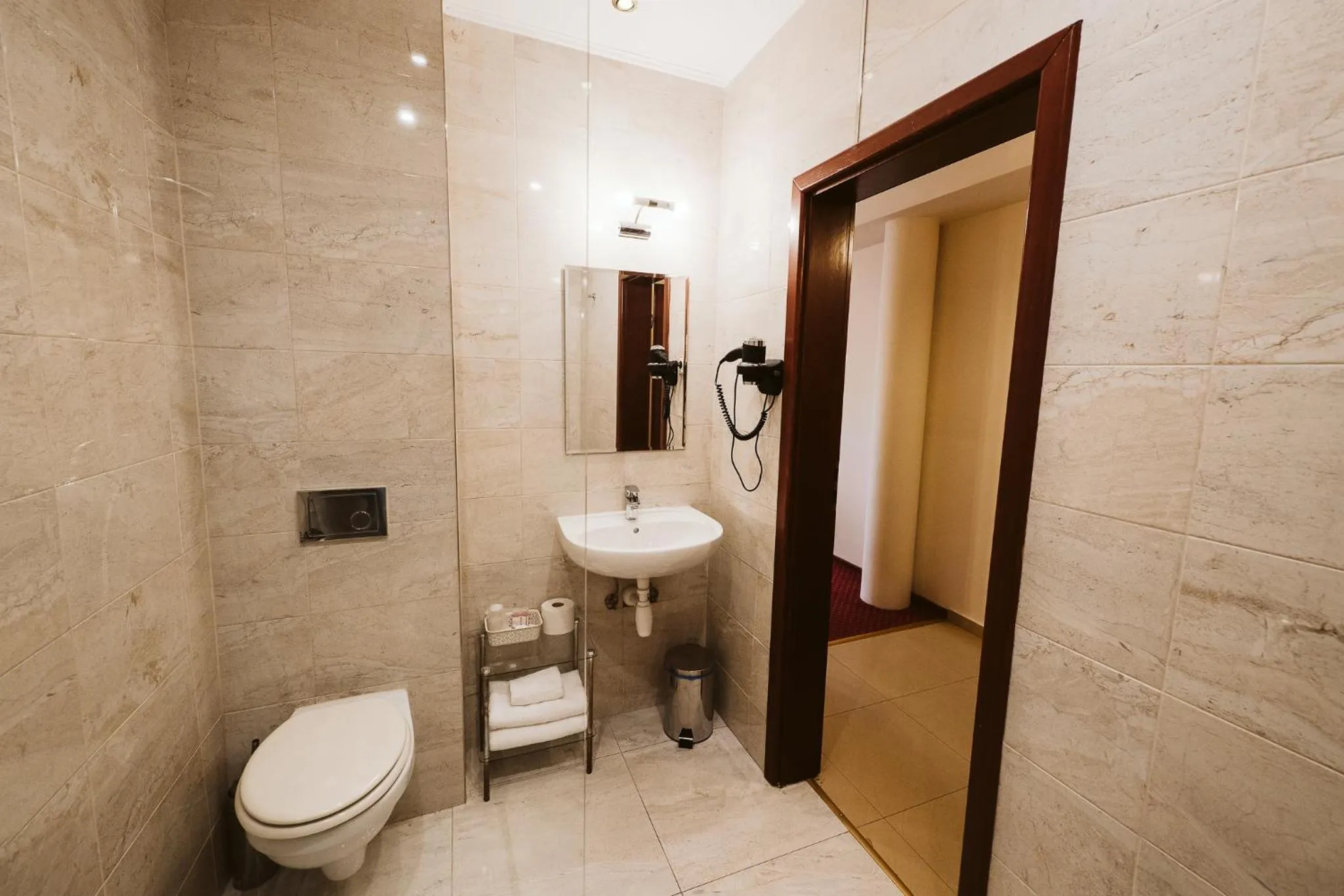 Bathroom in Hotel Groman