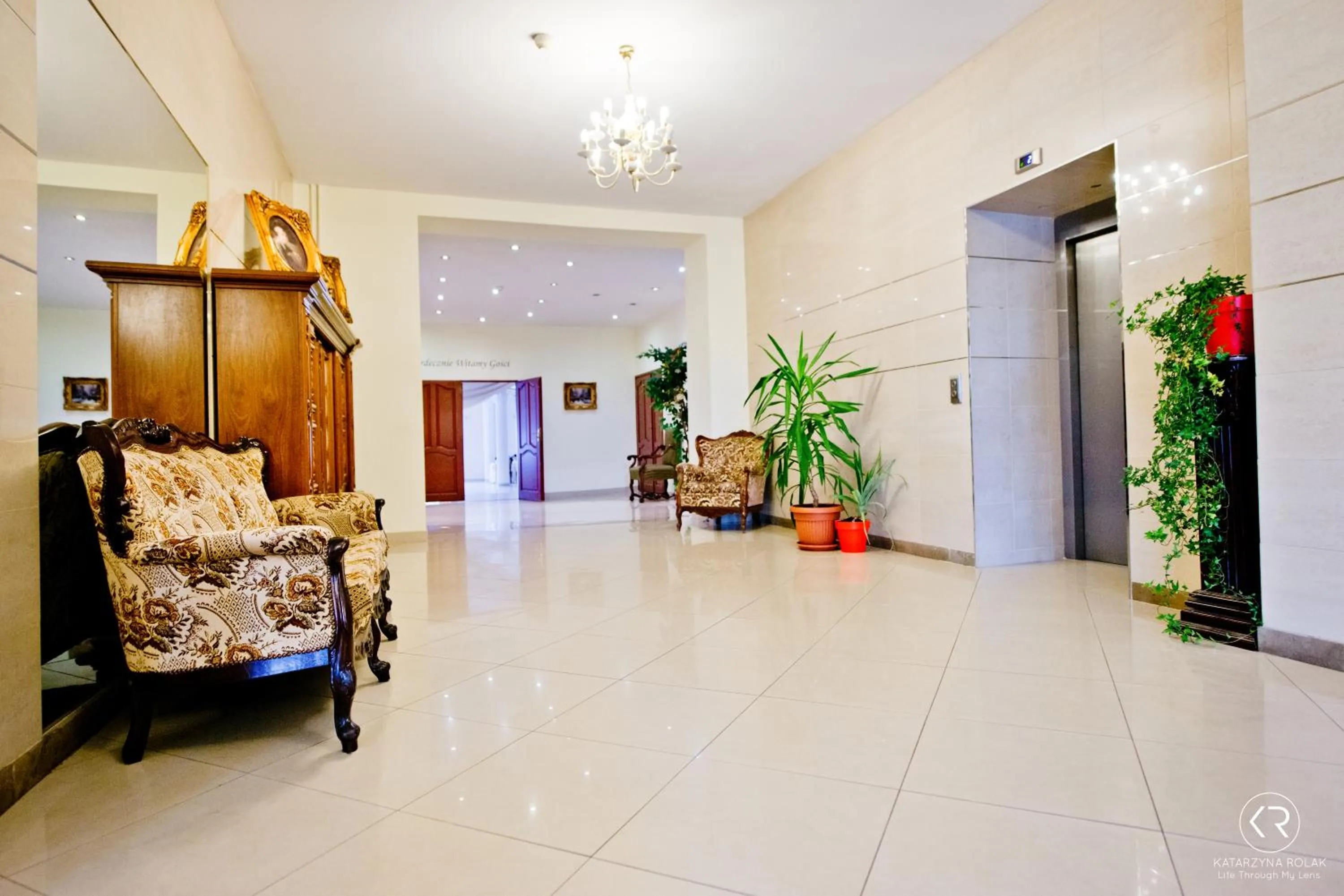 Lobby or reception in Hotel Groman