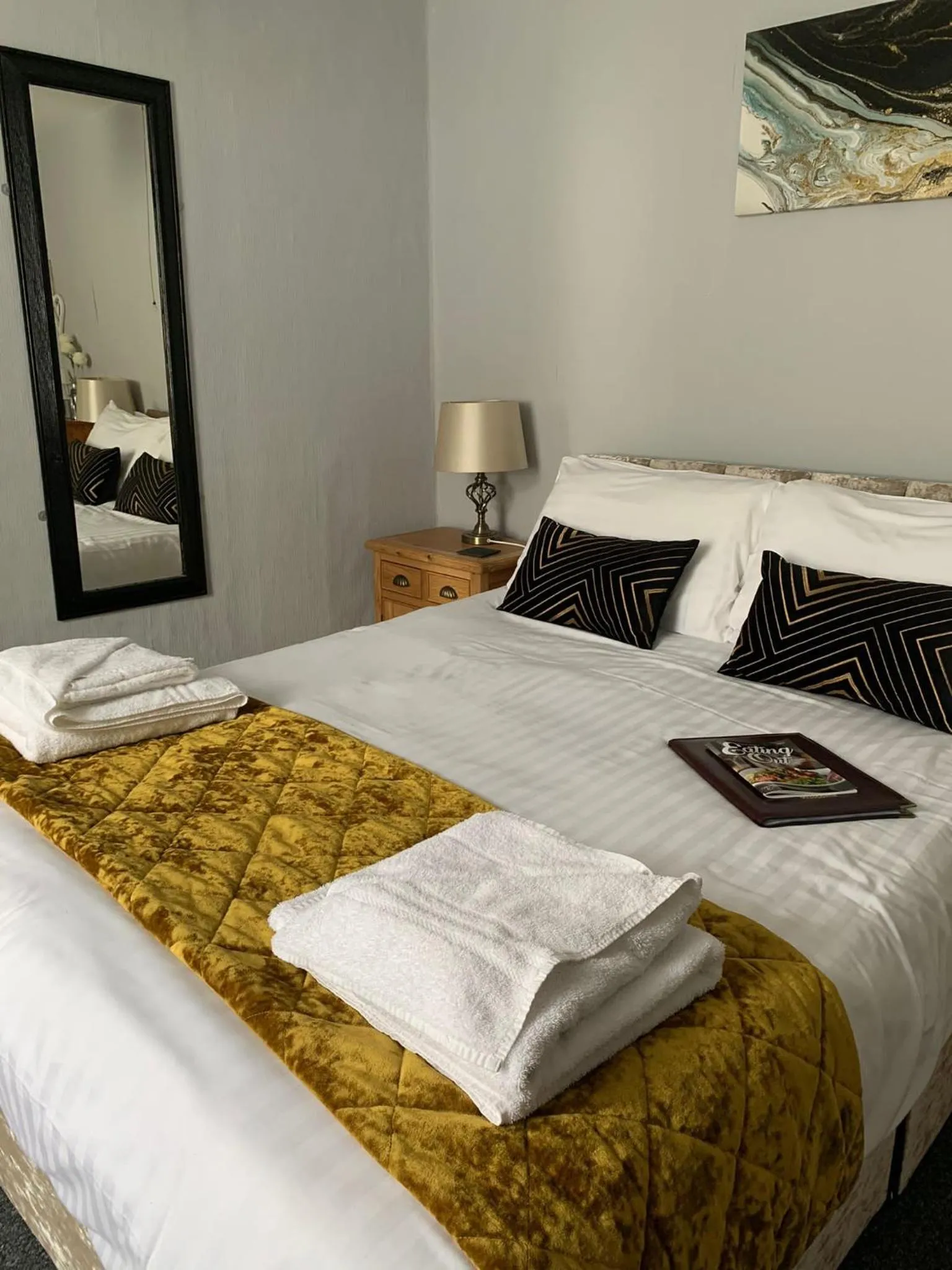 Bed in Newburgh Guesthouse