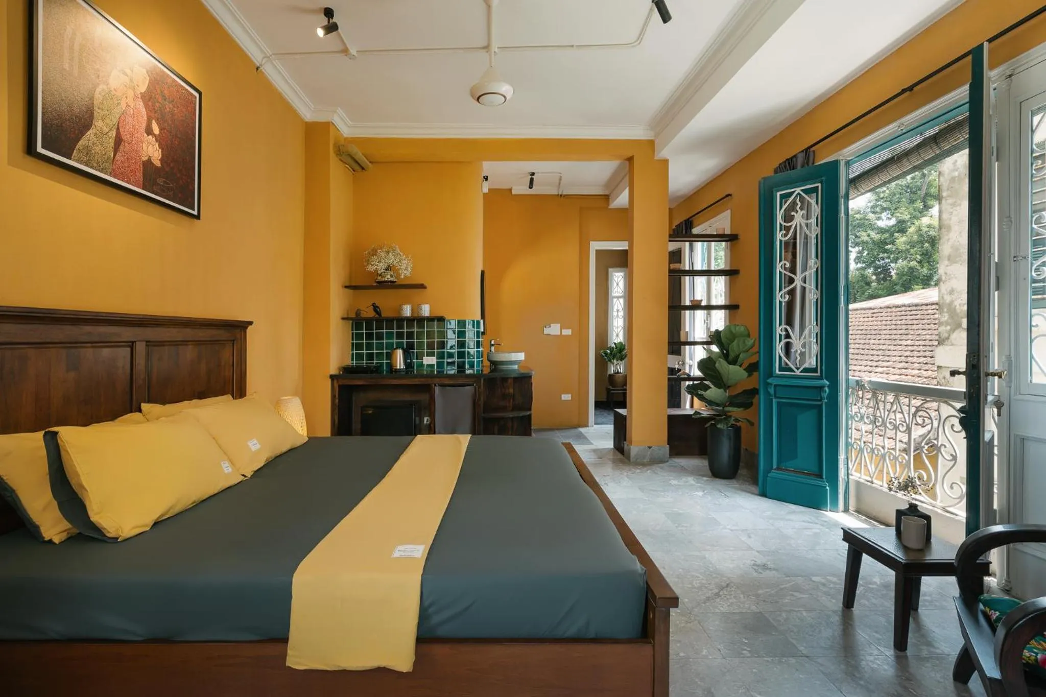 Bed in An Nam Art House