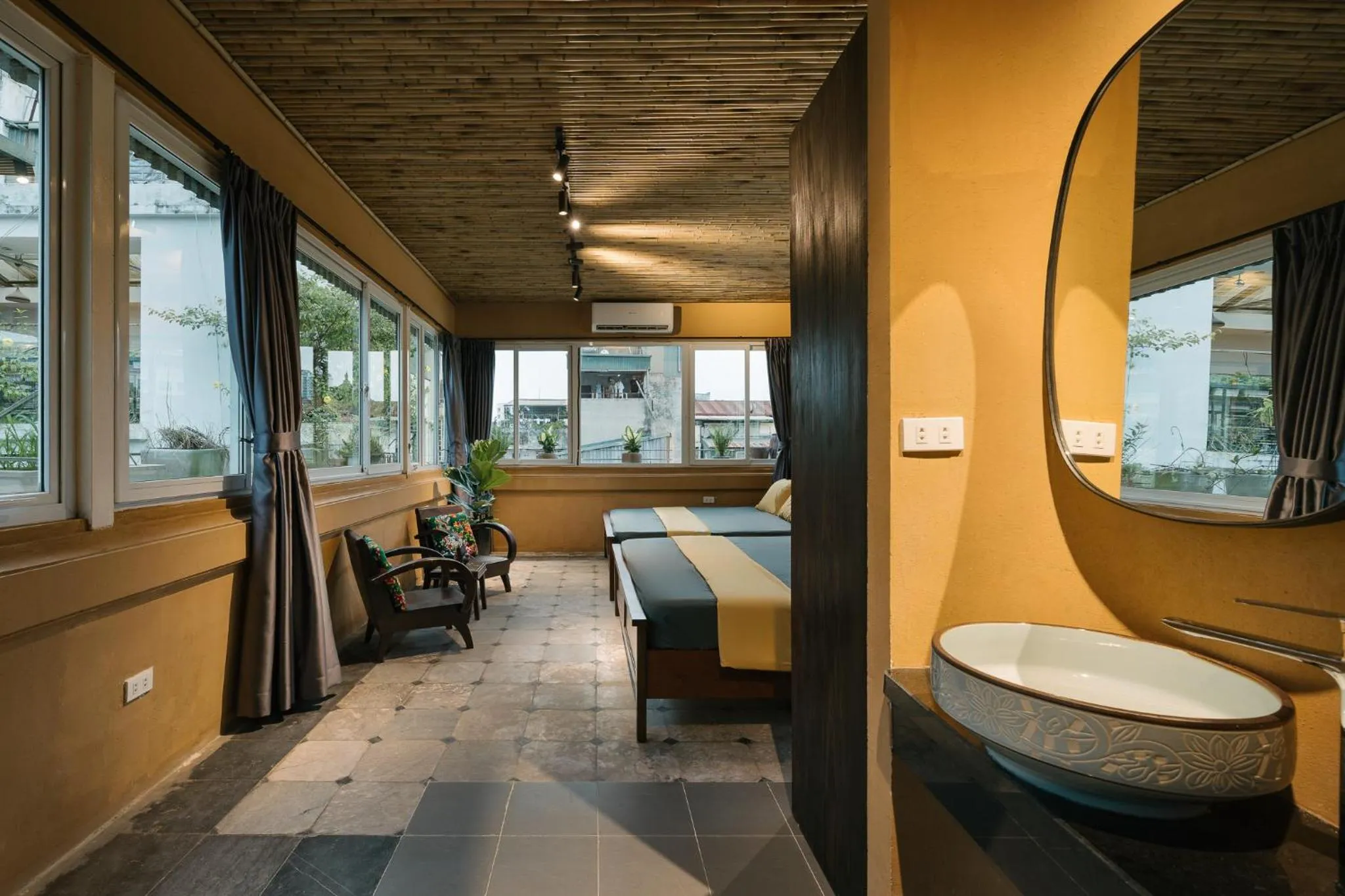 Bathroom in An Nam Art House