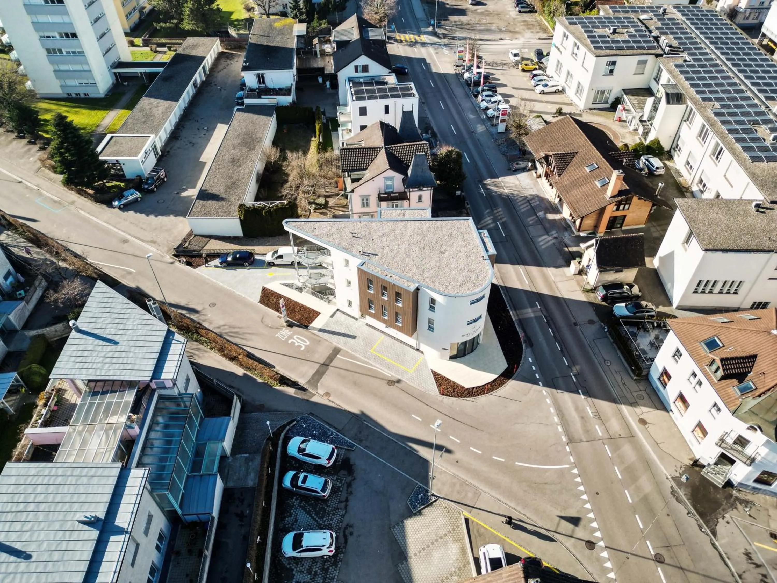 Bird's eye view in Hotel Rondo - Self-Check-in