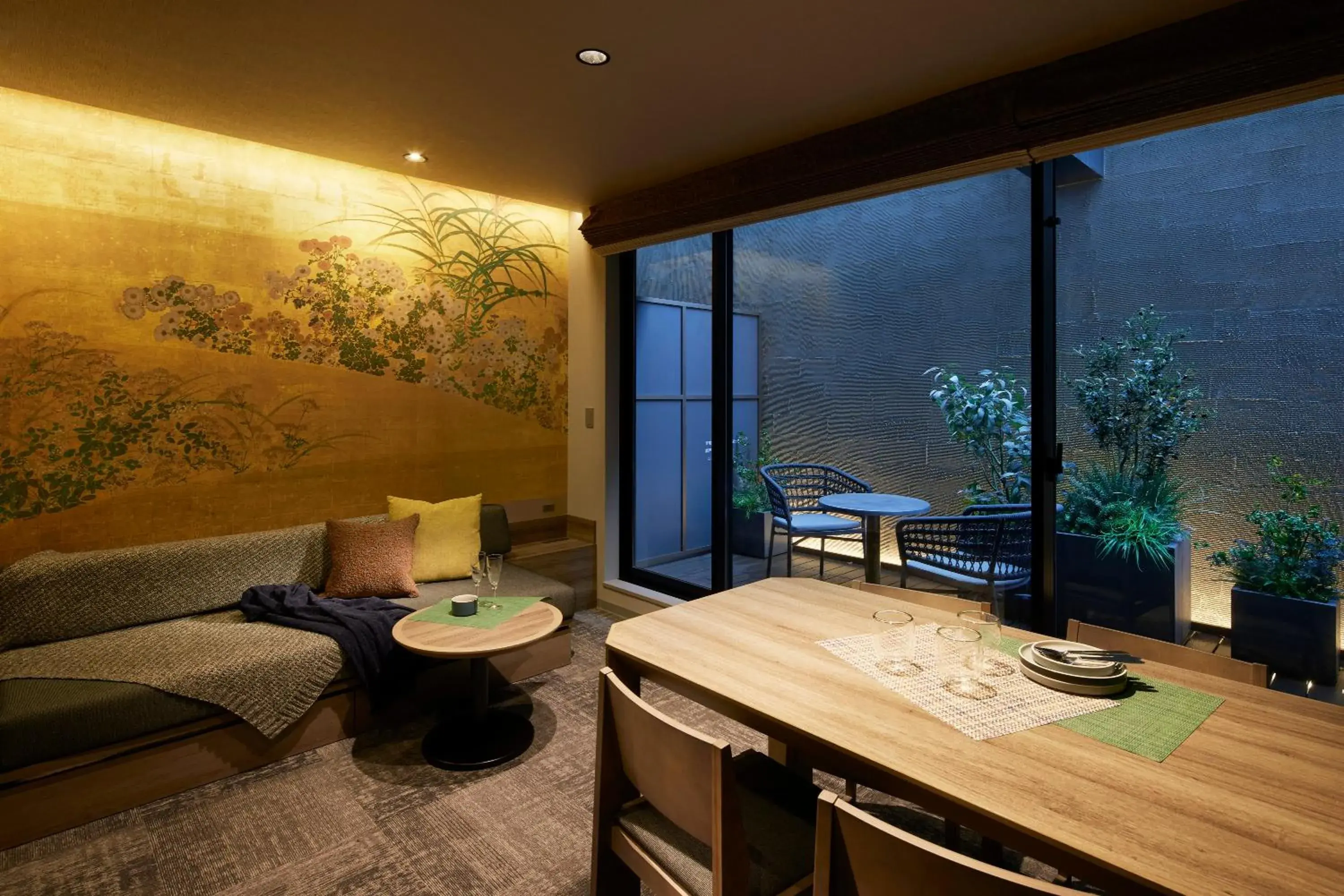 Comfort Studio with 3 beds (with Terrace & Private Sauna Experience 21:30-23:00) in Minn Gion Sanjo Comfort Studio with 3 beds (with Terrace & Private Sauna Experience 21:30-23:00) in Minn Gion Sanjo