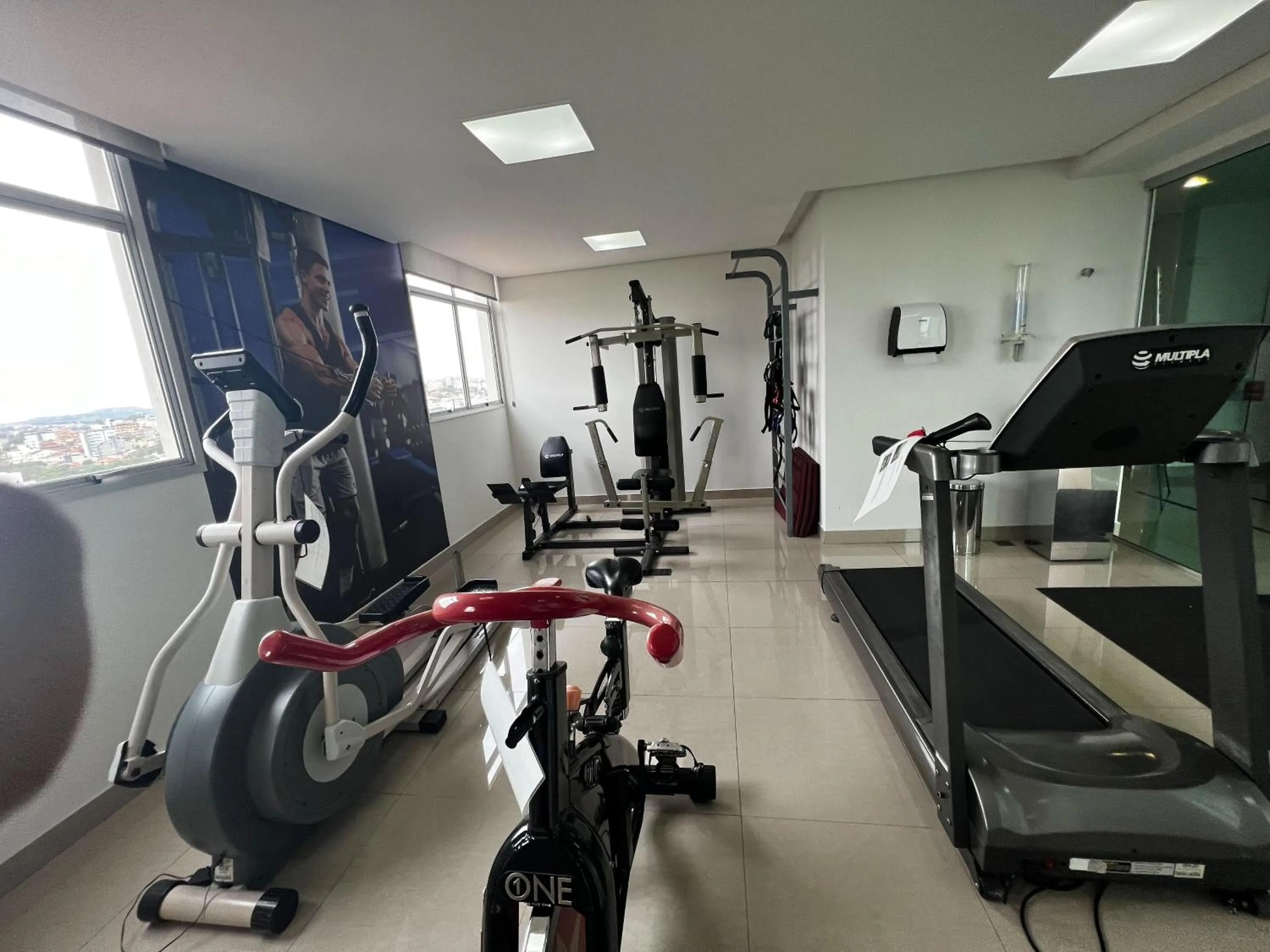 Fitness centre/facilities in Nobile Hotel Belo Horizonte
