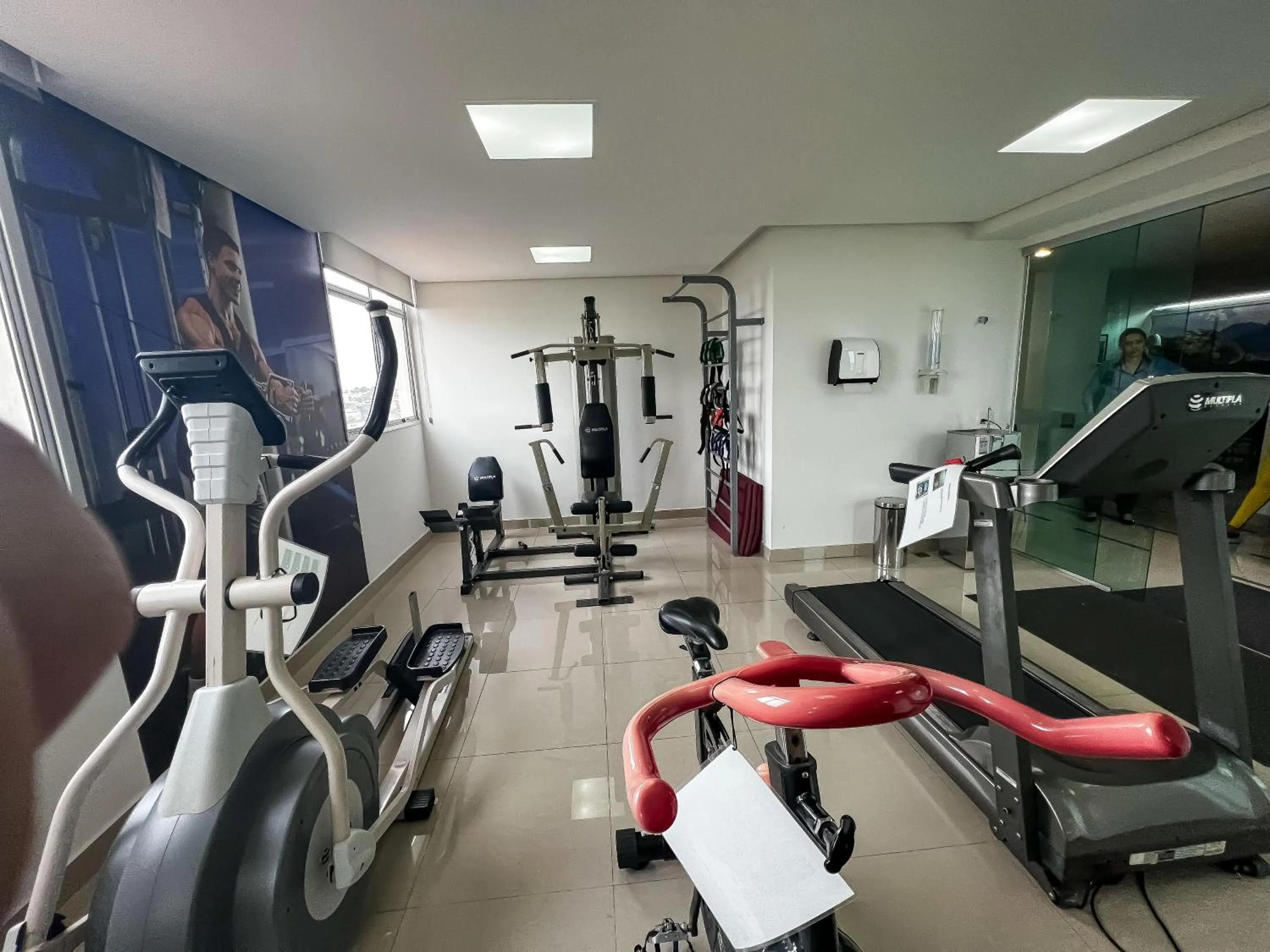 Fitness centre/facilities in Nobile Hotel Belo Horizonte
