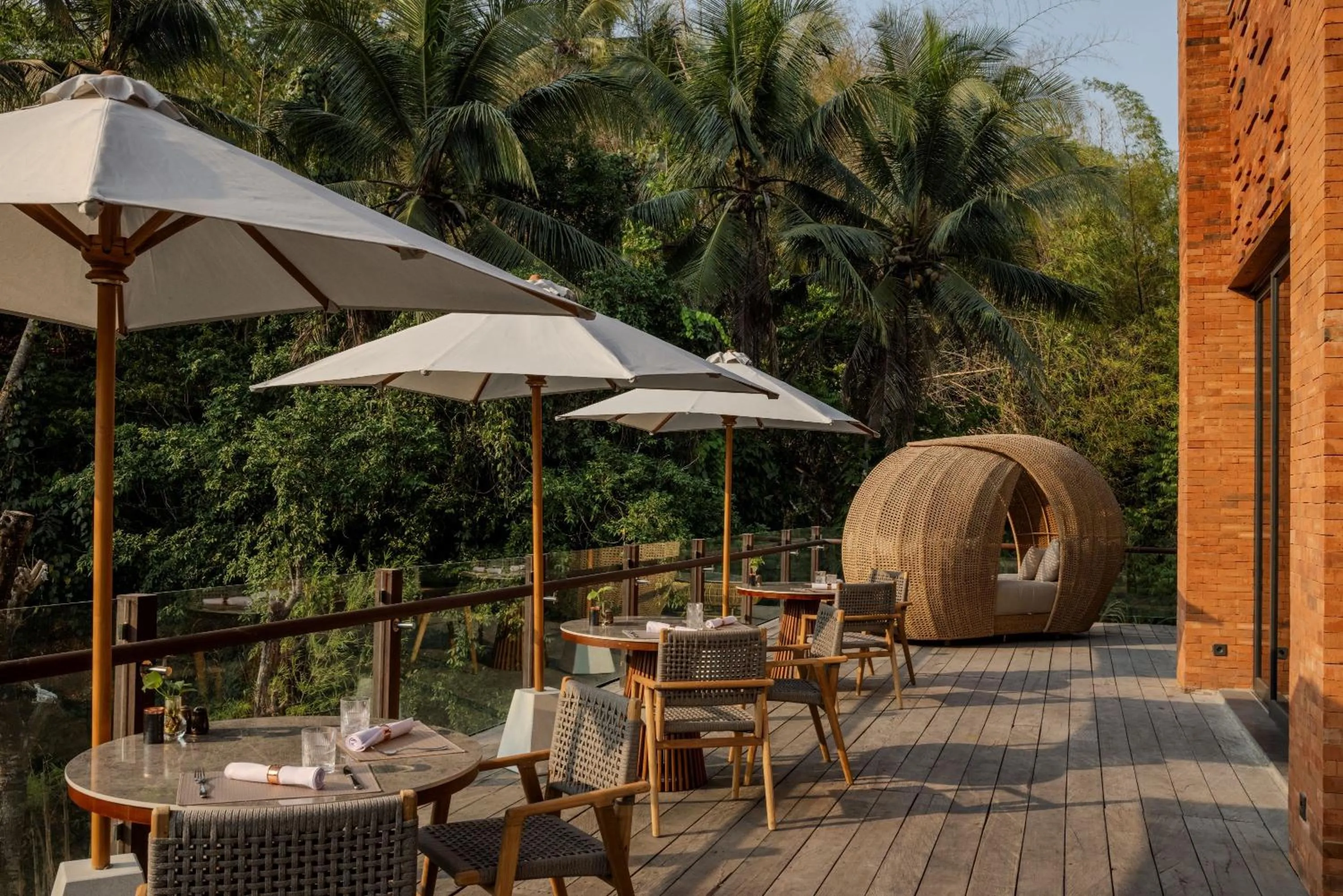 Patio in Garrya Bianti Yogyakarta