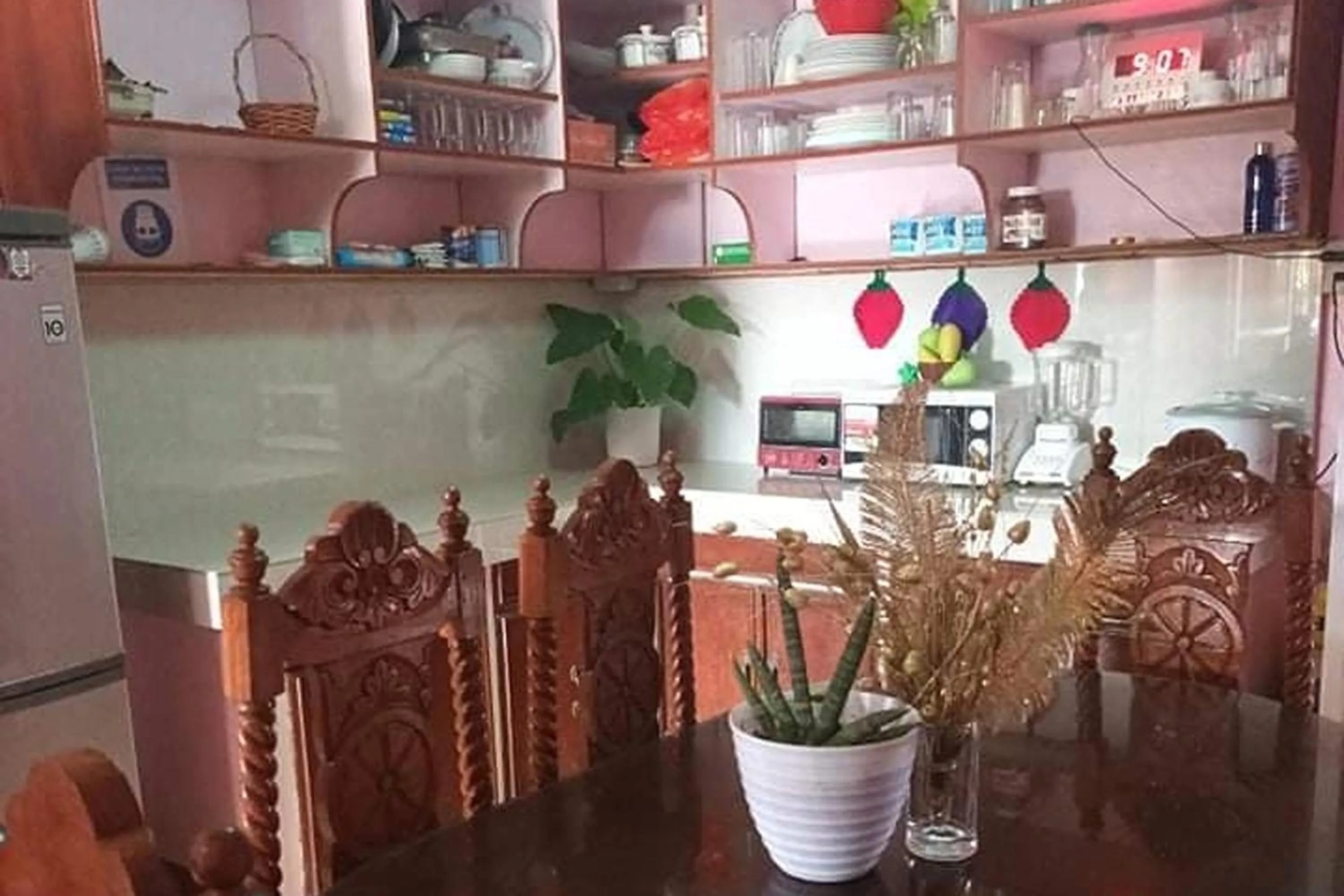 Dining area in Albert's Transient House