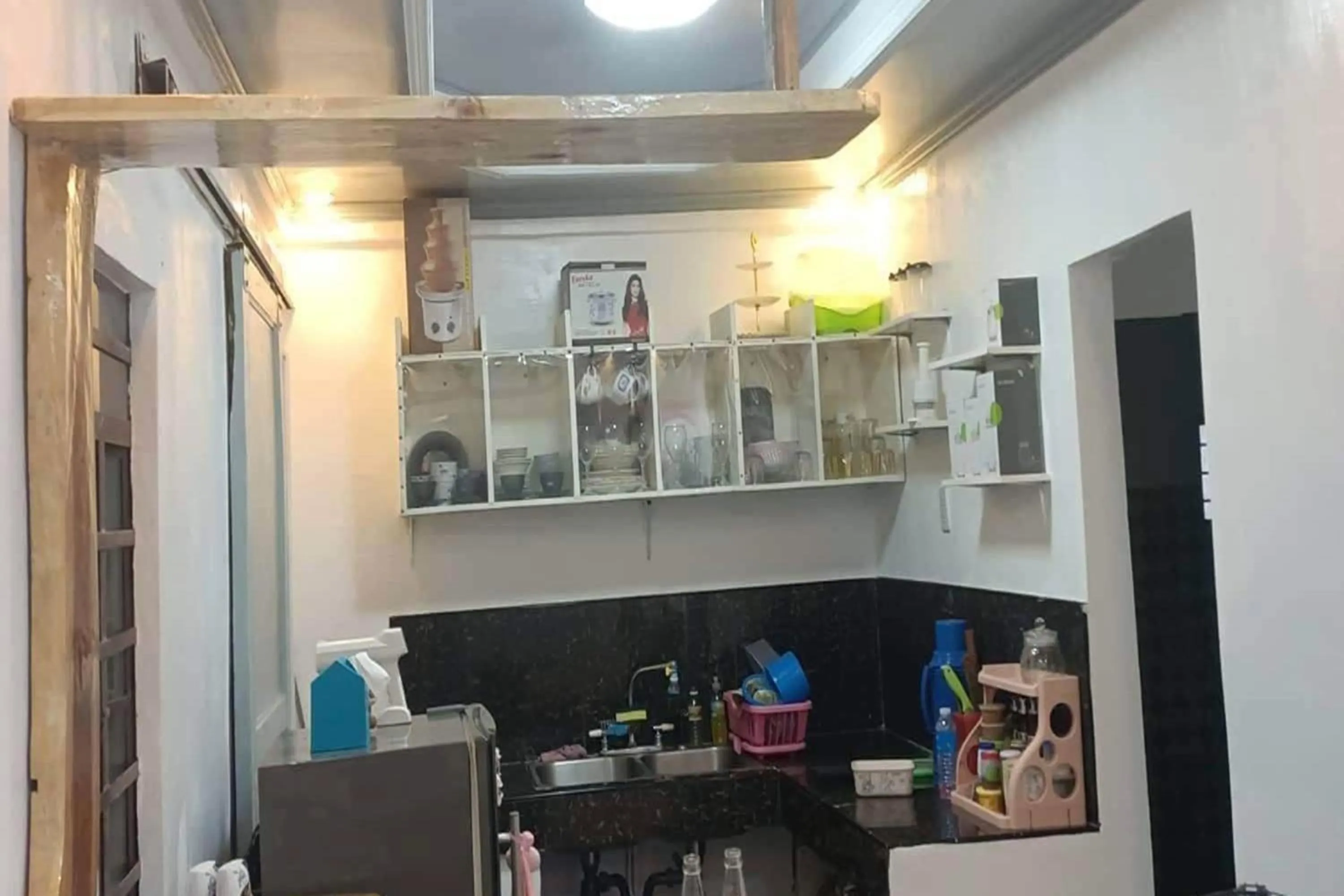 Kitchen or kitchenette in Albert's Transient House