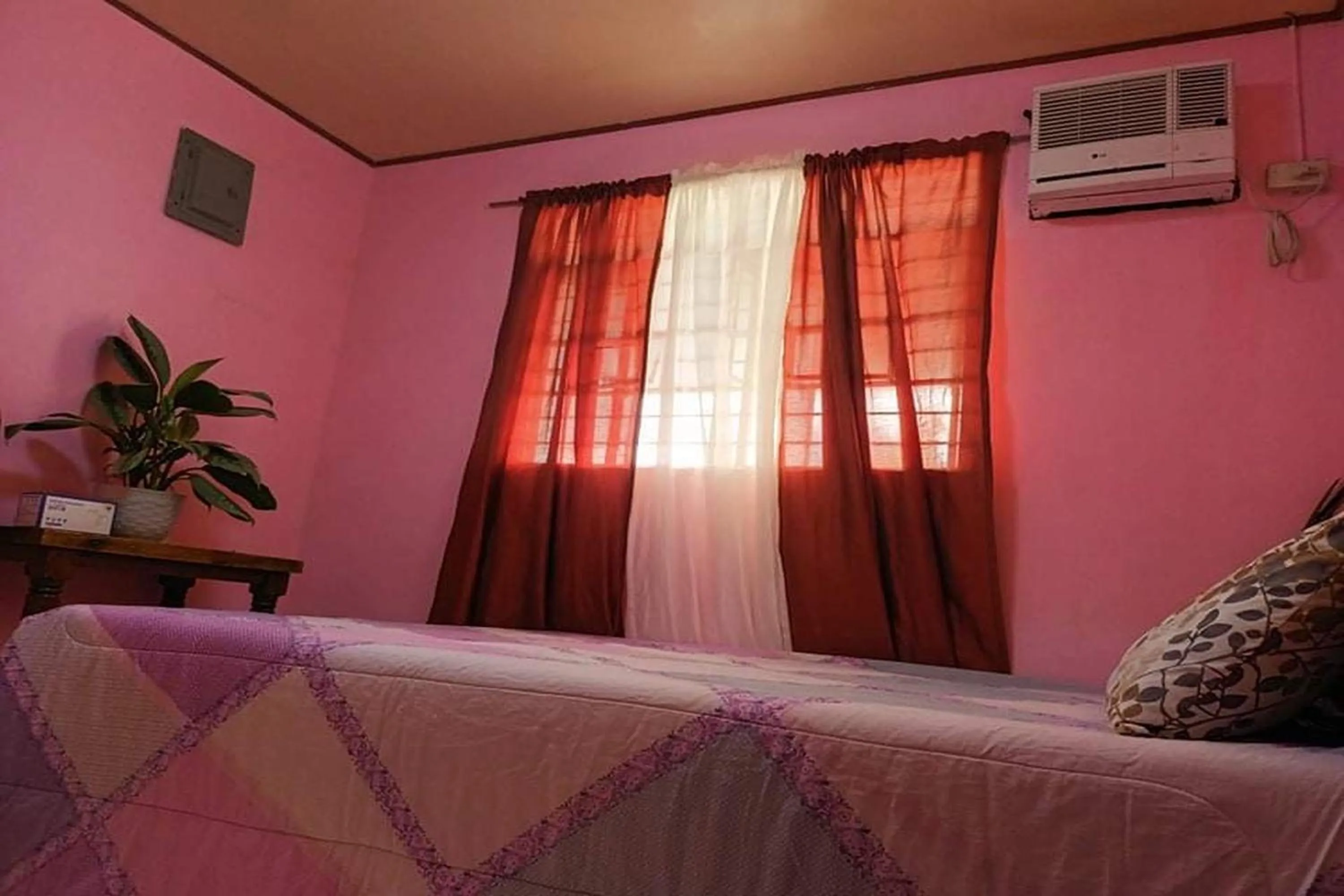 Bed in Albert's Transient House