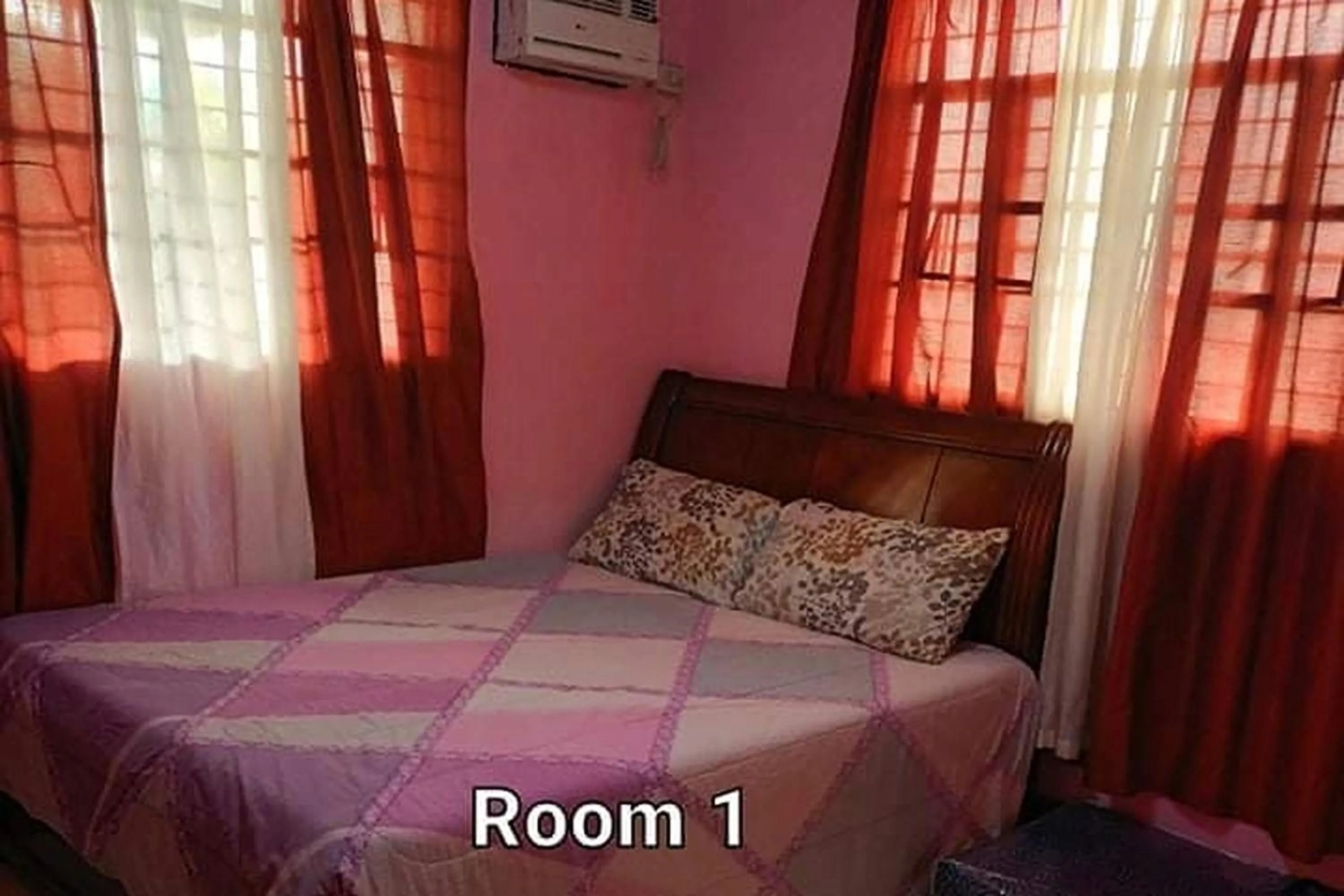 Bed in Albert's Transient House