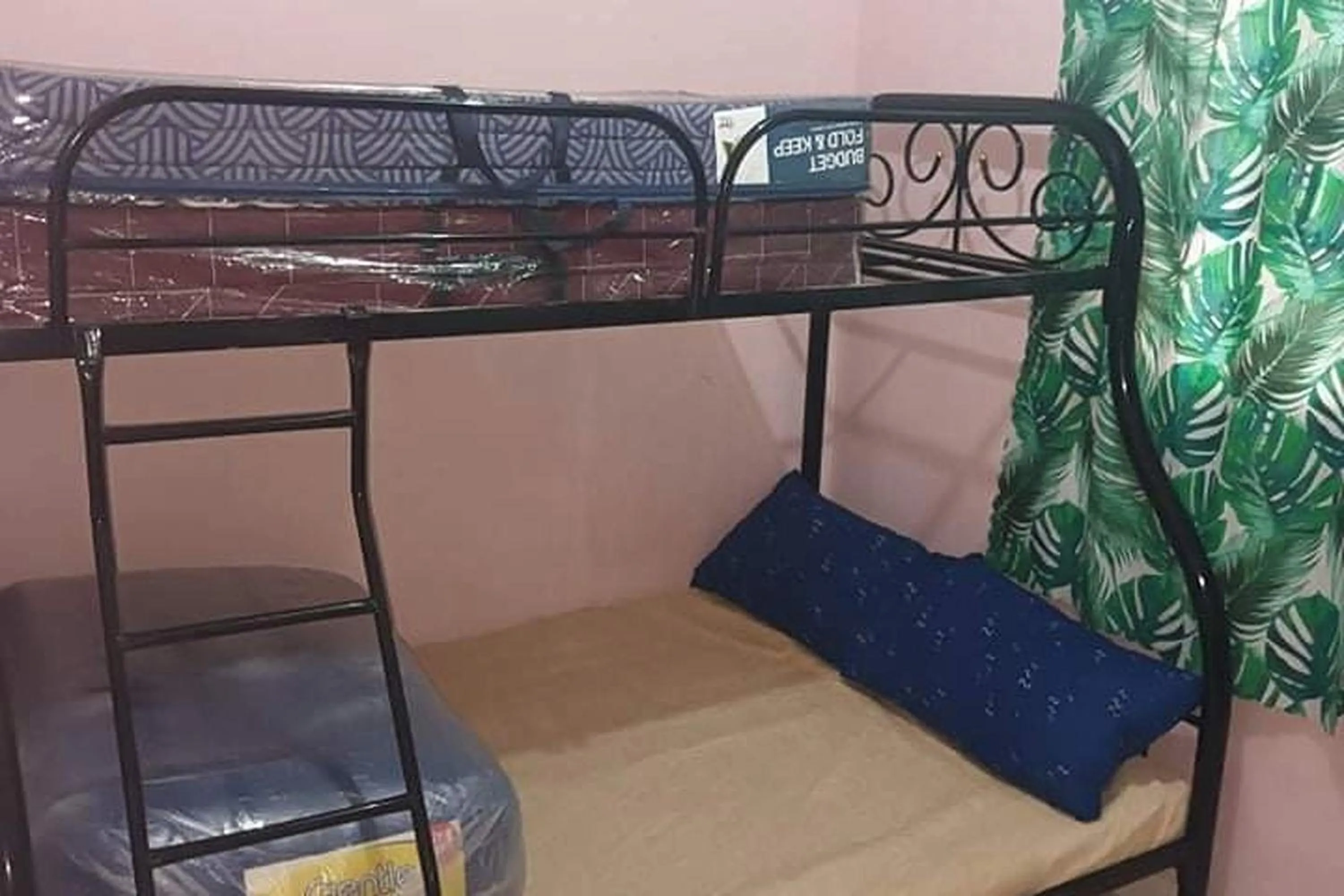 Bed in Albert's Transient House