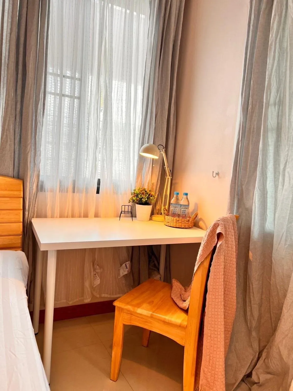 Bed in Por poshtel Kanchanaburi