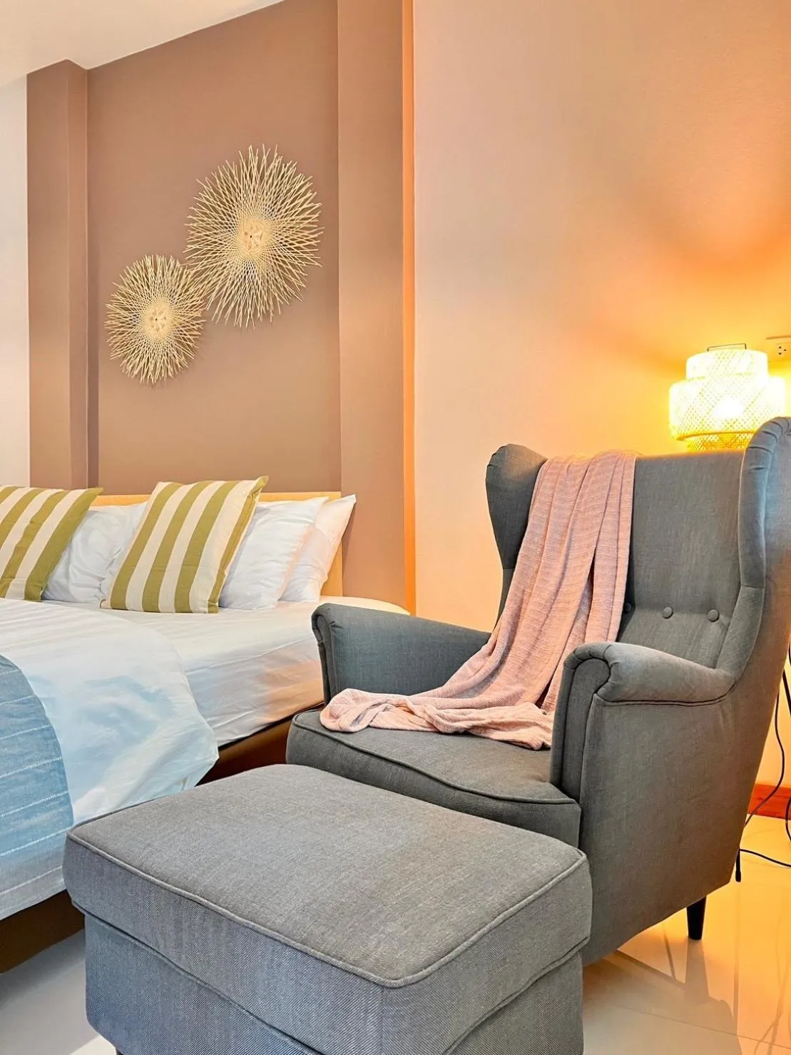 Bed in Por poshtel Kanchanaburi