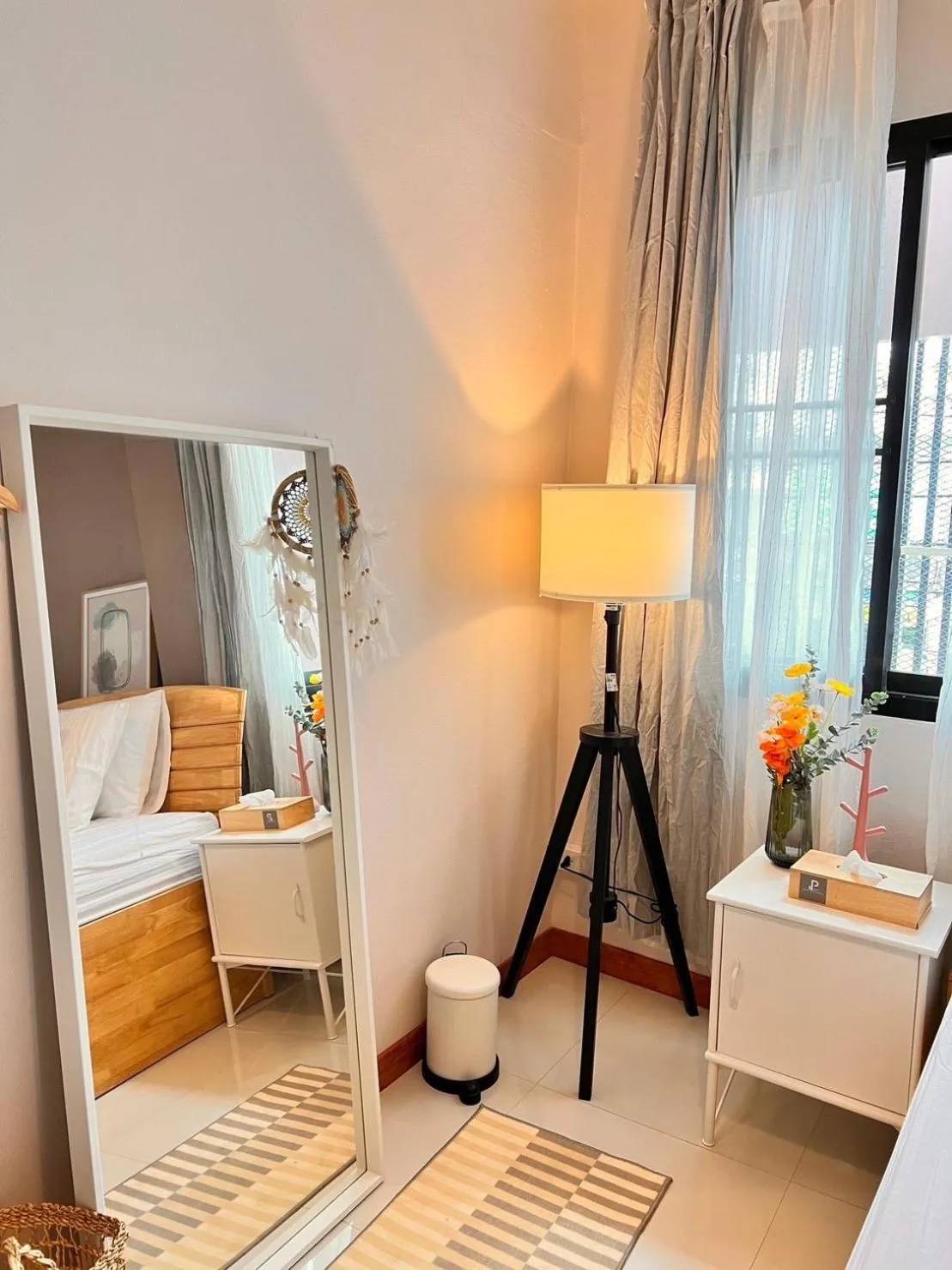 Bed in Por poshtel Kanchanaburi