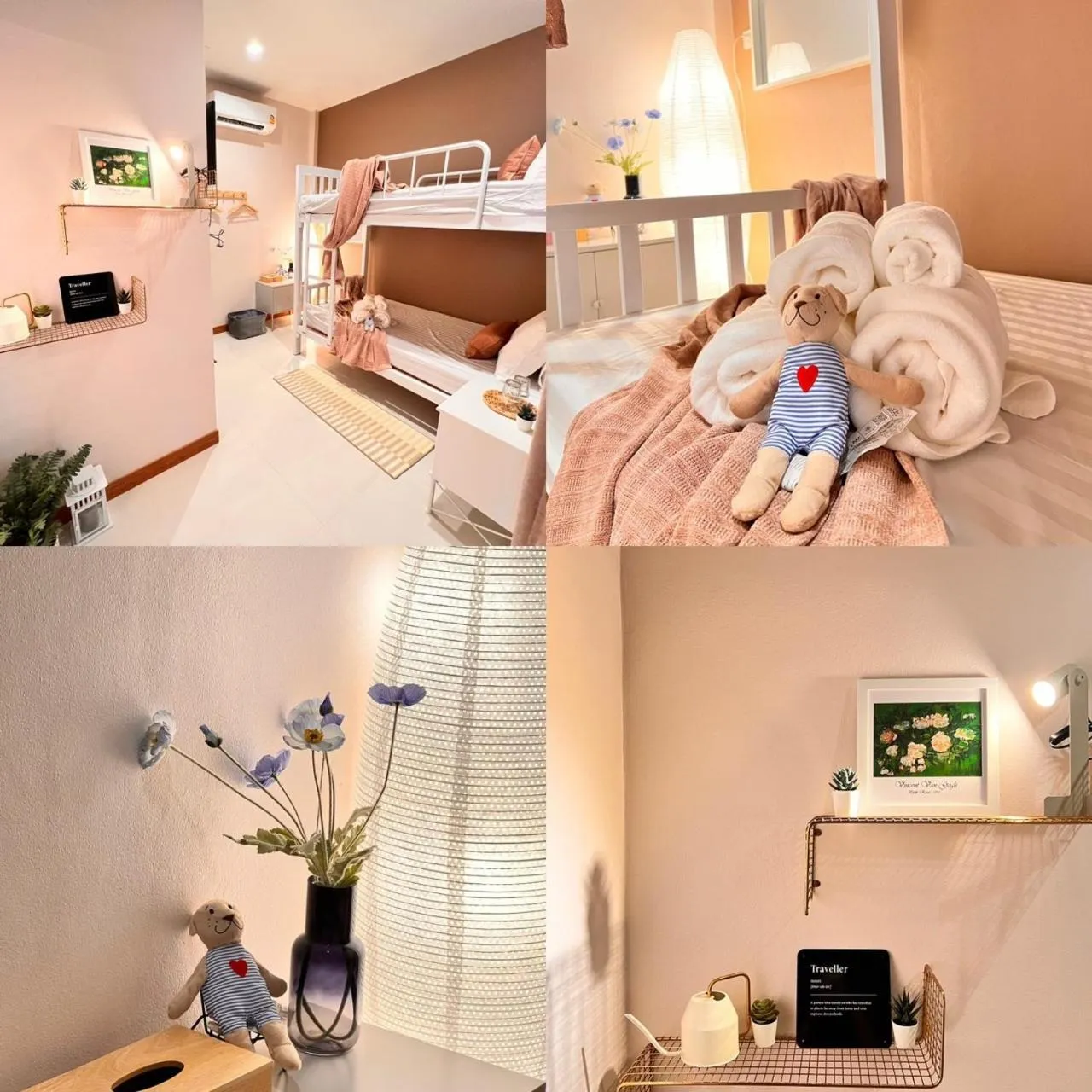 Bed in Por poshtel Kanchanaburi