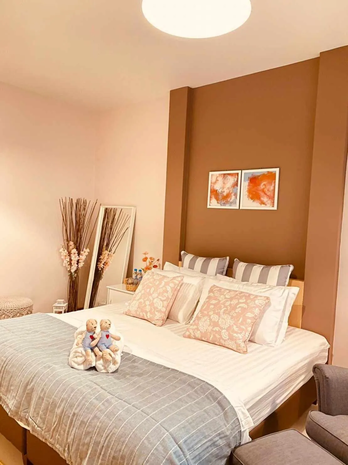 Bed in Por poshtel Kanchanaburi