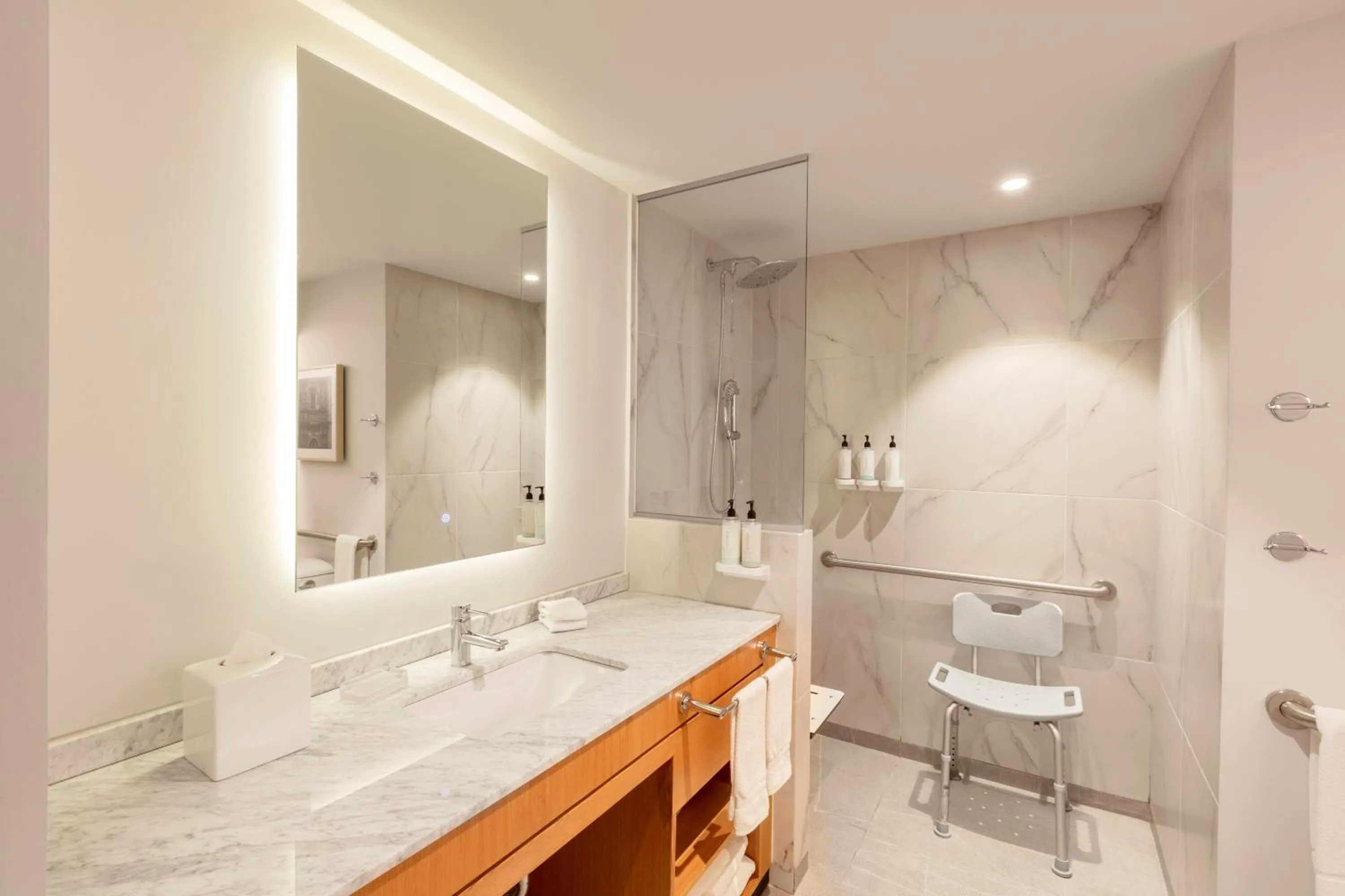 Bathroom in Hilton Garden Inn Guadalajara Airport