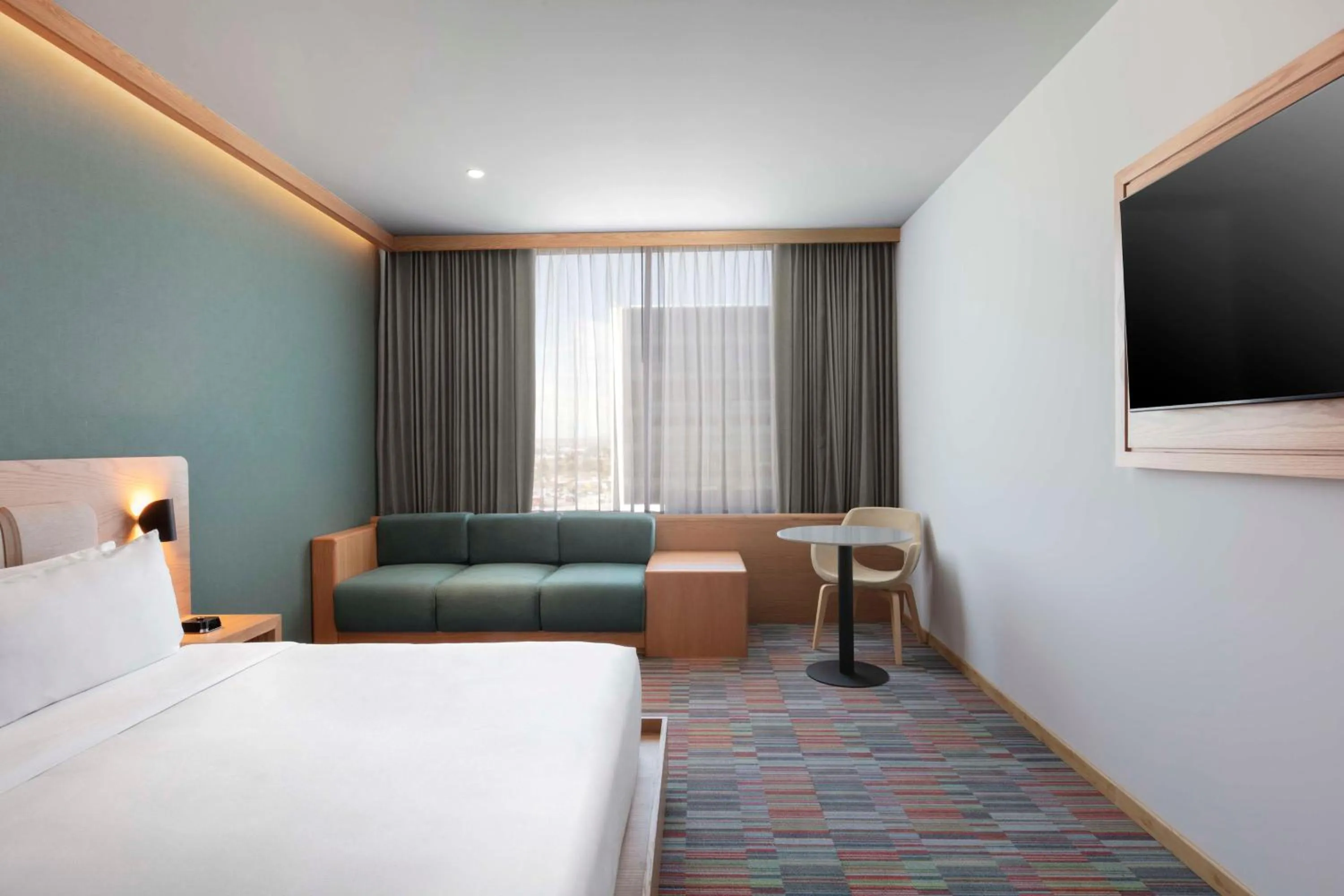 Bed in Hilton Garden Inn Guadalajara Airport