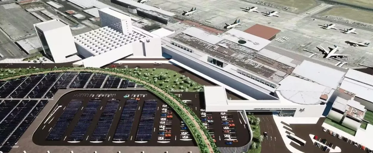 Facade/entrance in Hilton Garden Inn Guadalajara Airport