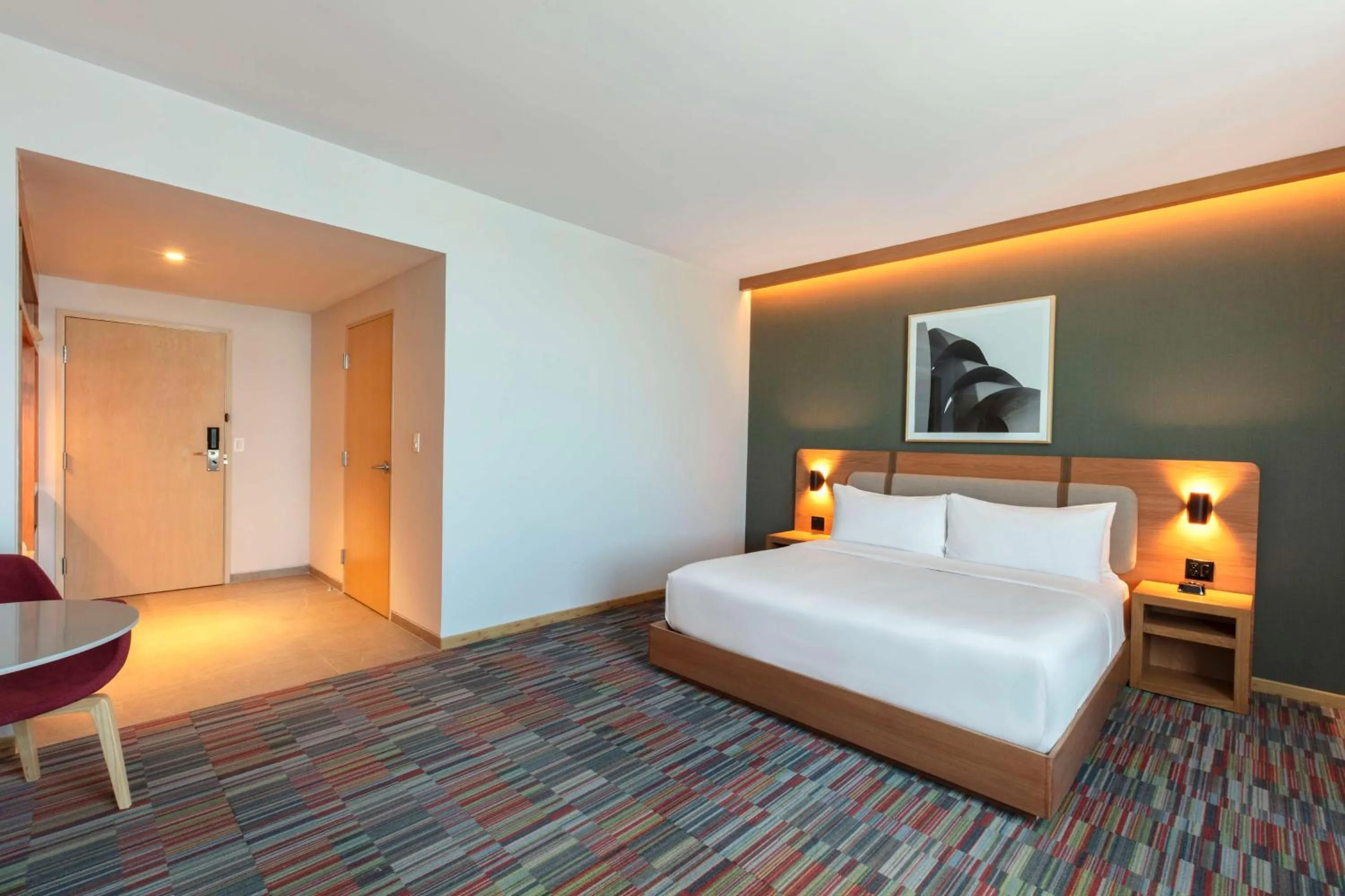 Bed in Hilton Garden Inn Guadalajara Airport