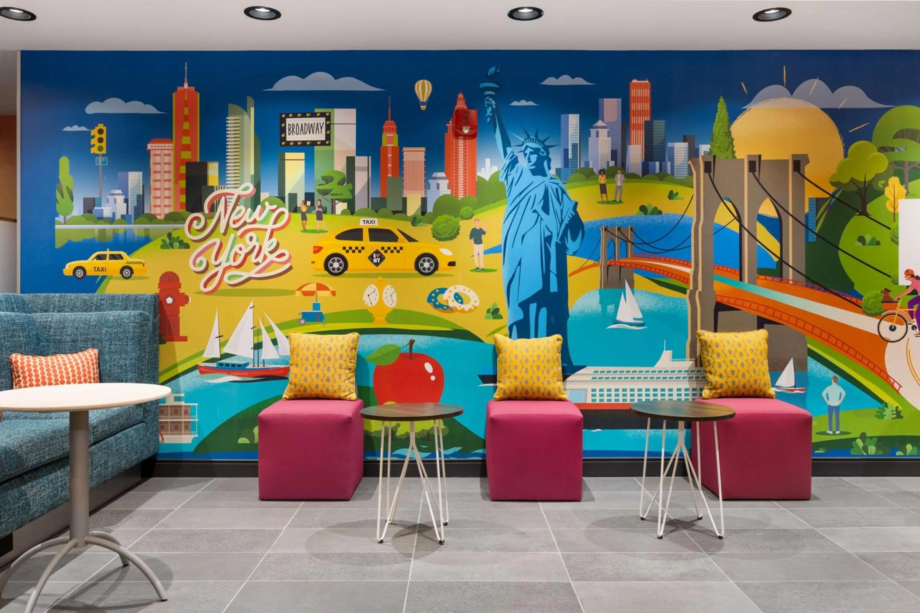 Lobby or reception in Tru By Hilton Brooklyn