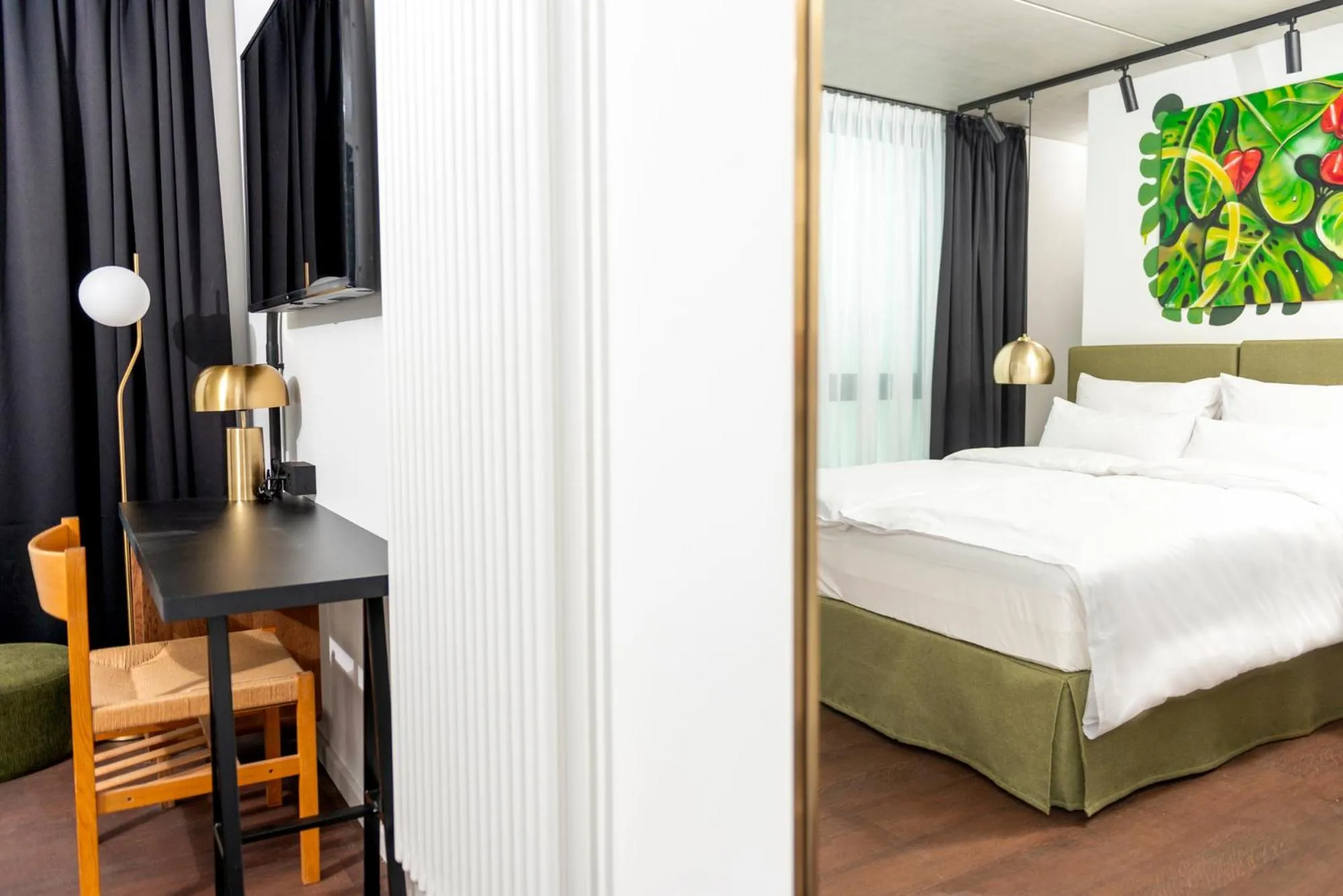 Bed in The Barthels Boutique Hotel