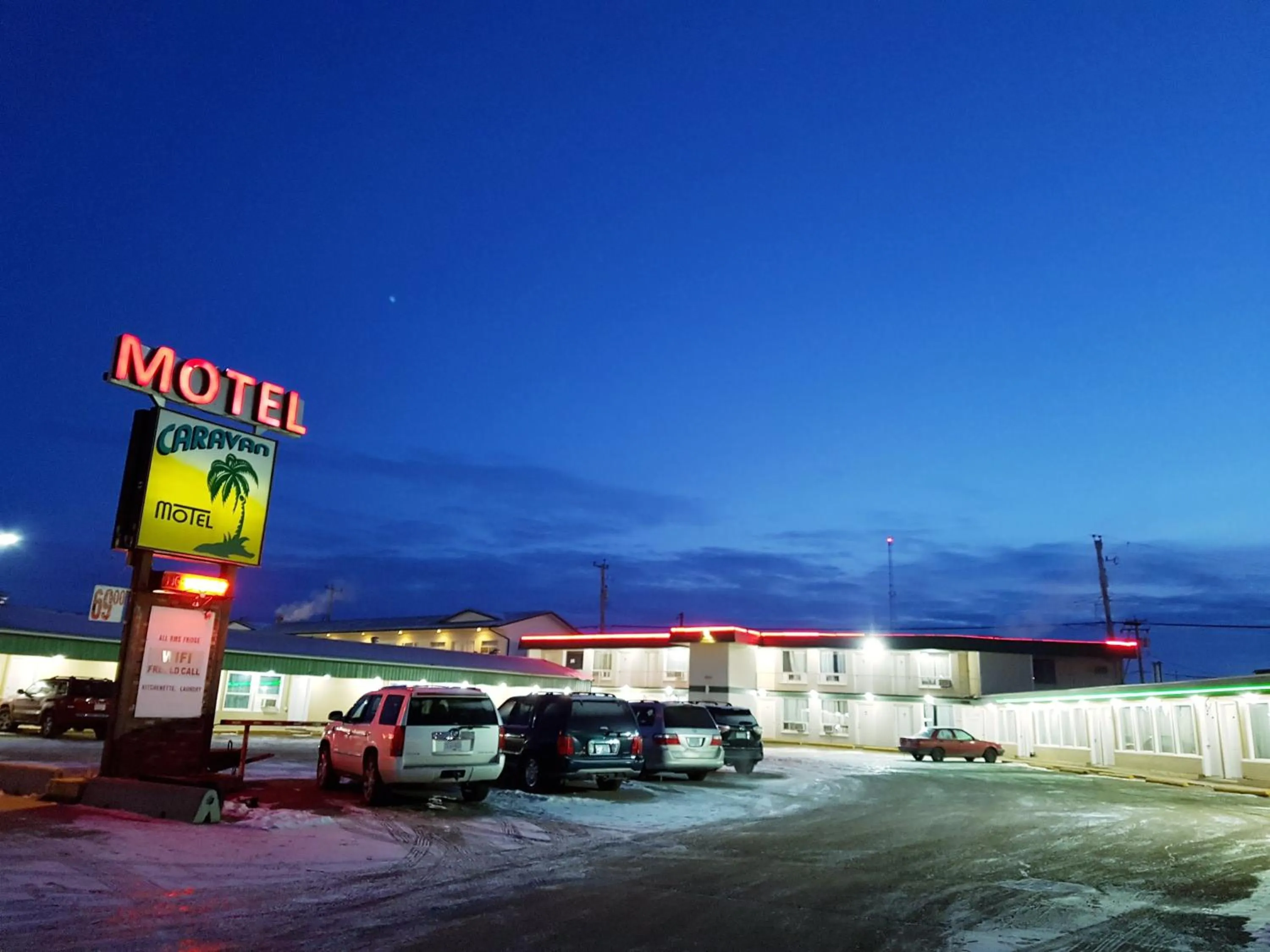 Property building in Caravan Motel