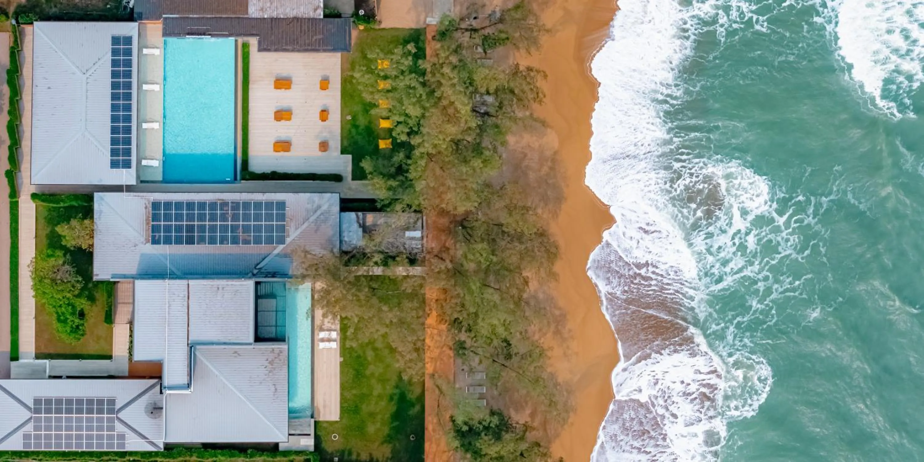 Bird's eye view in Emmarin Villa