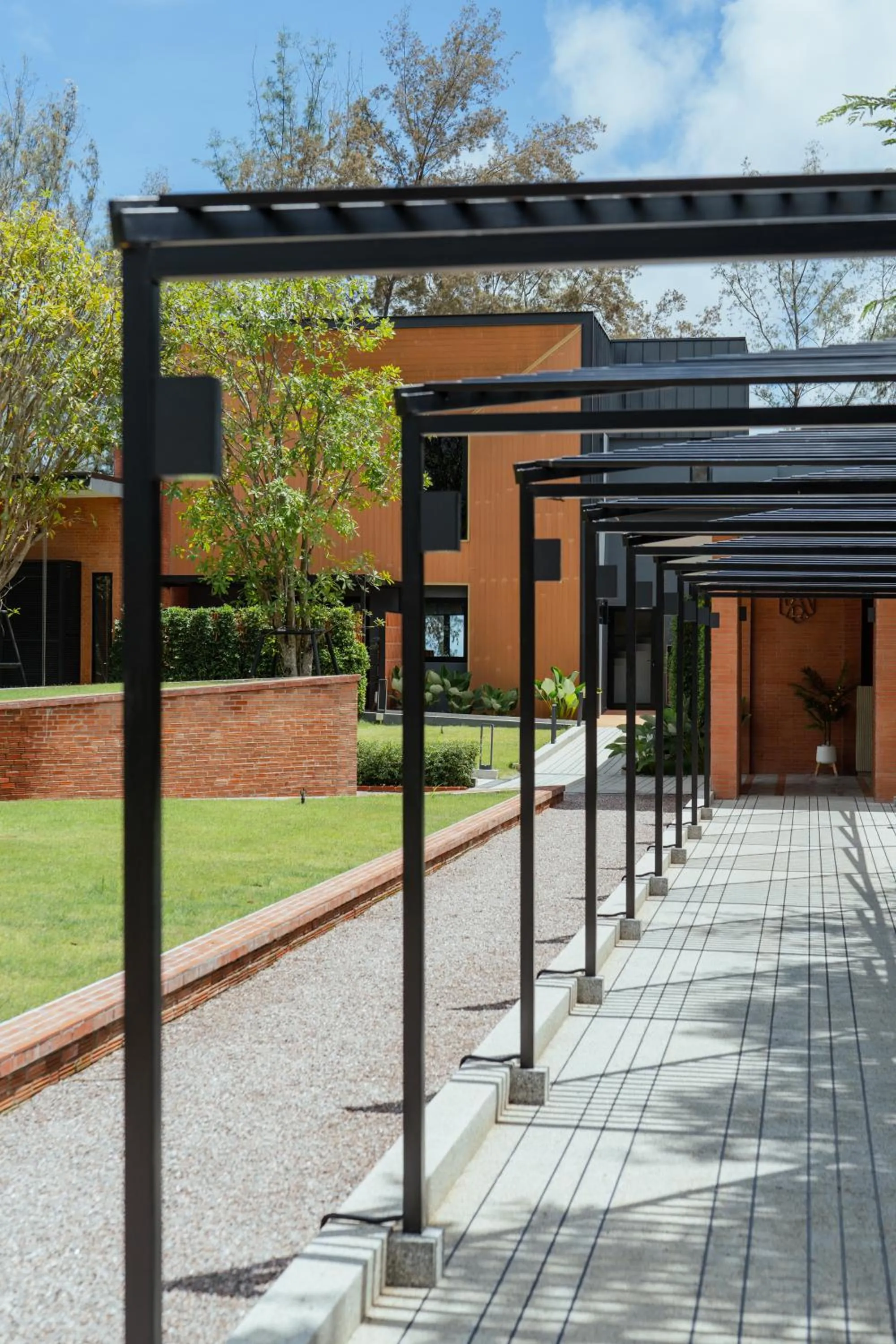 Facade/entrance in Emmarin Villa