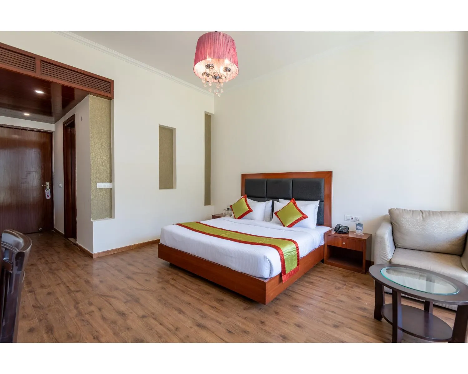 Bed in The Serenity Resort Spa