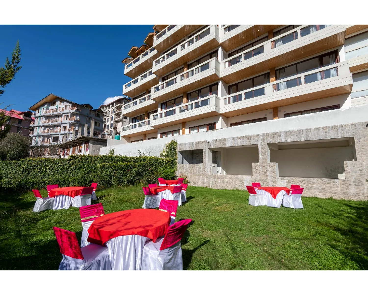 Property building, Banquet Facilities in The Serenity Resort Spa