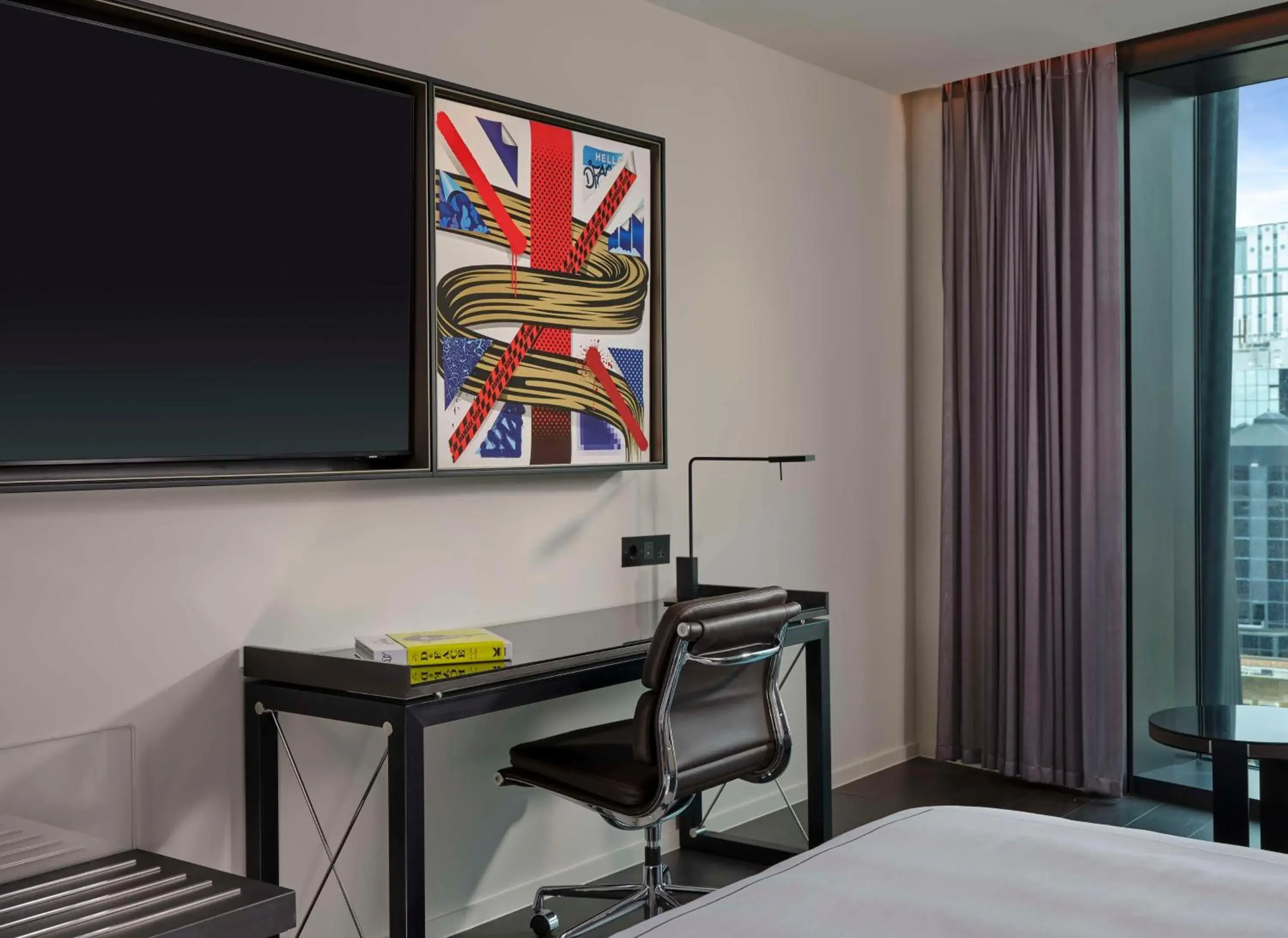 Art Room City View King in art'otel London Hoxton, powered by Radisson Hotels Art Room City View King in art'otel London Hoxton, powered by Radisson Hotels