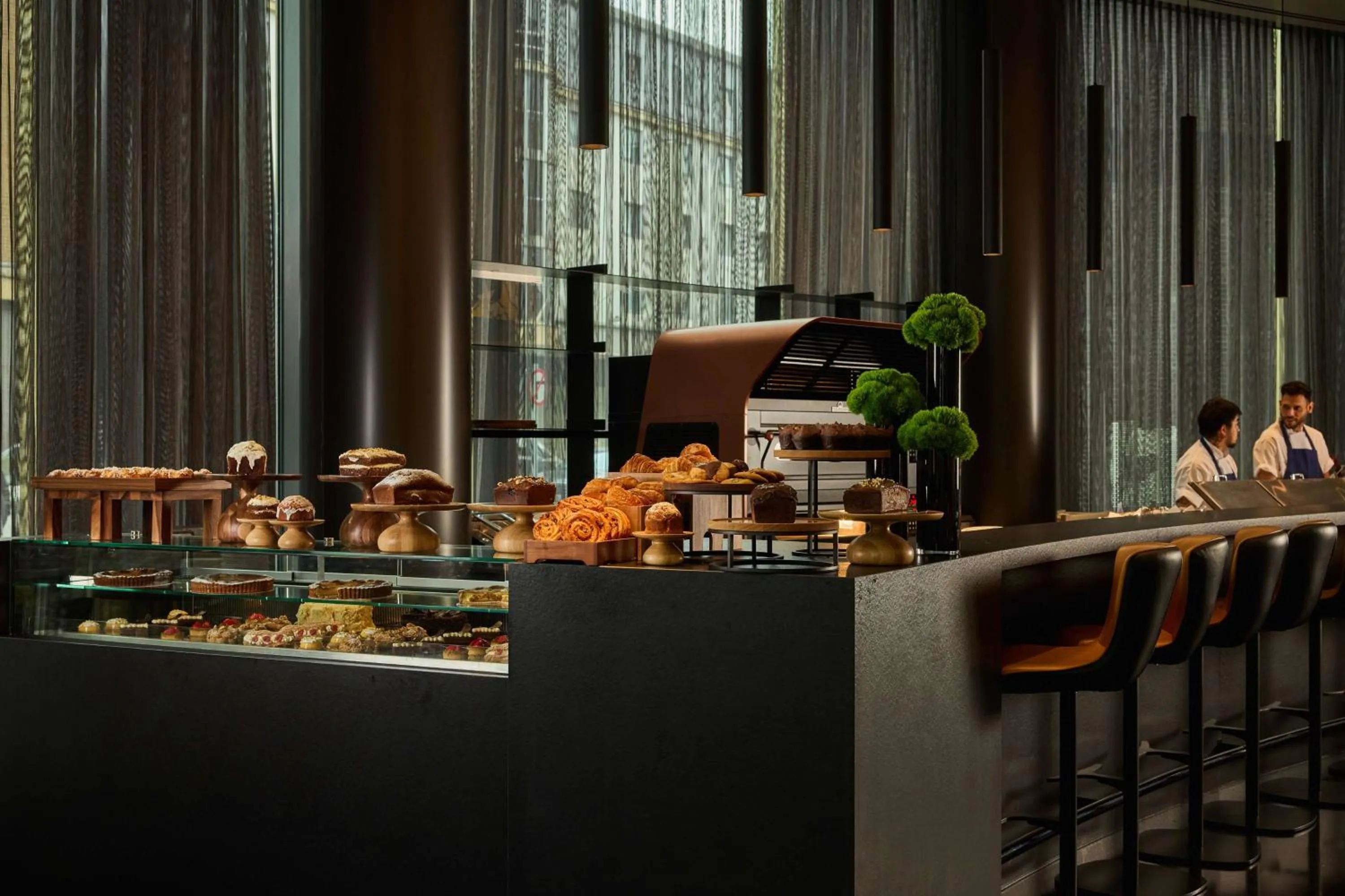 Restaurant/places to eat in art'otel London Hoxton