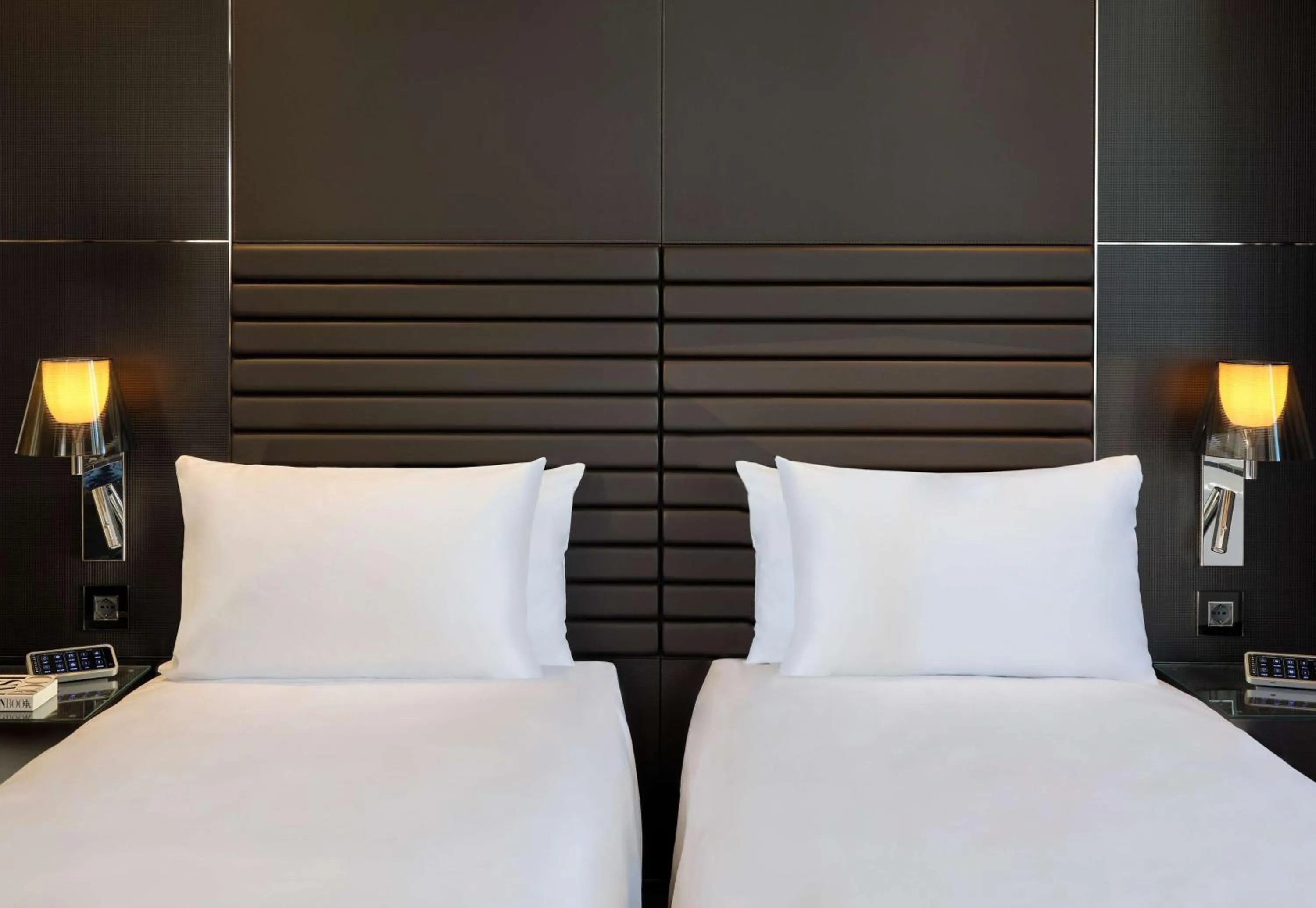 Bedroom, Bed in art'otel London Hoxton