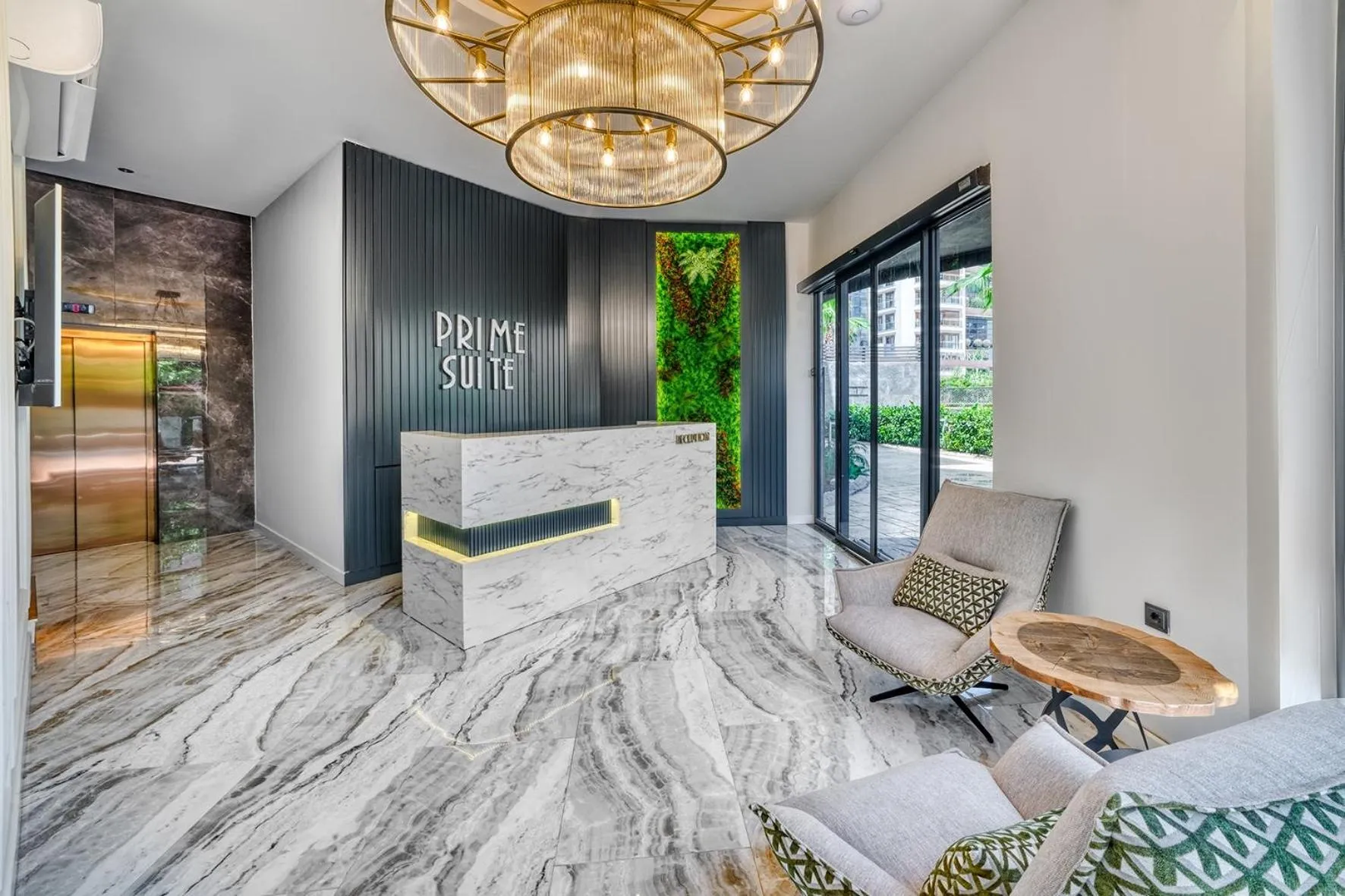 Lobby or reception in Prime Suite