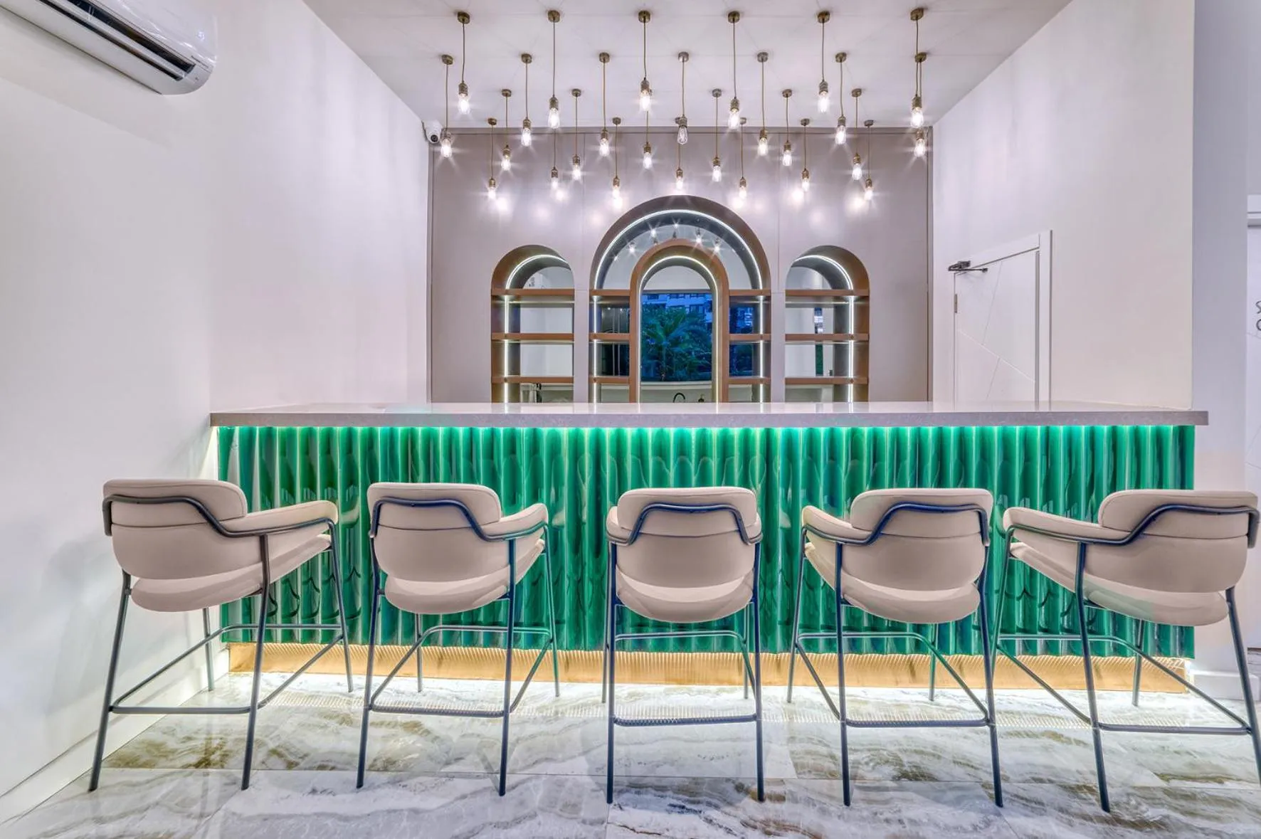 Seating area in Prime Suite