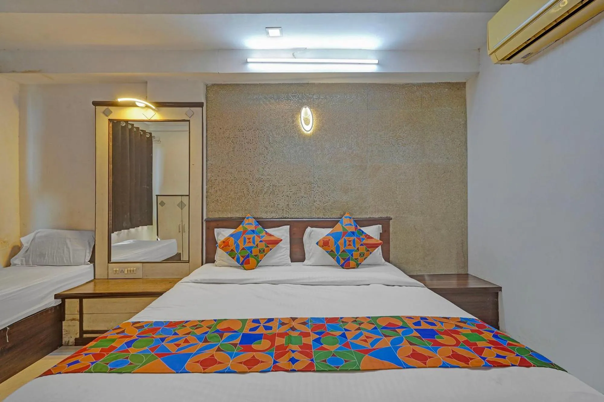 Bed in FabHotel Liberty