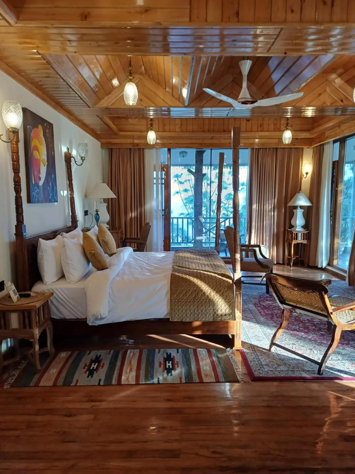 Bedroom in Chillaru Spa & Resort