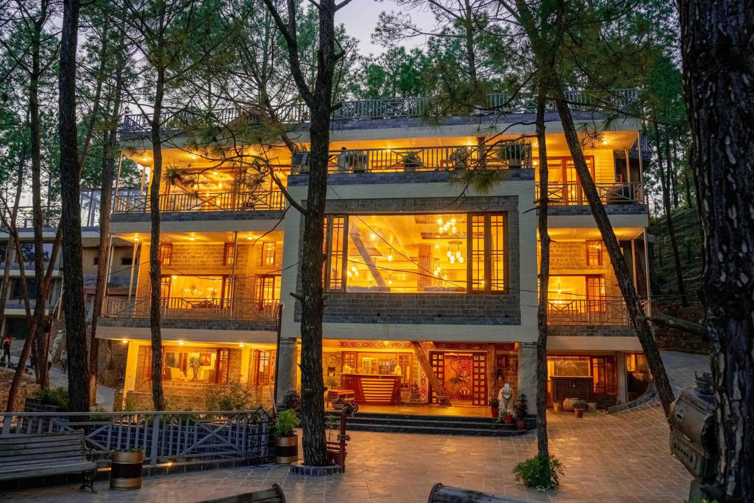 Property building in Chillaru Spa & Resort