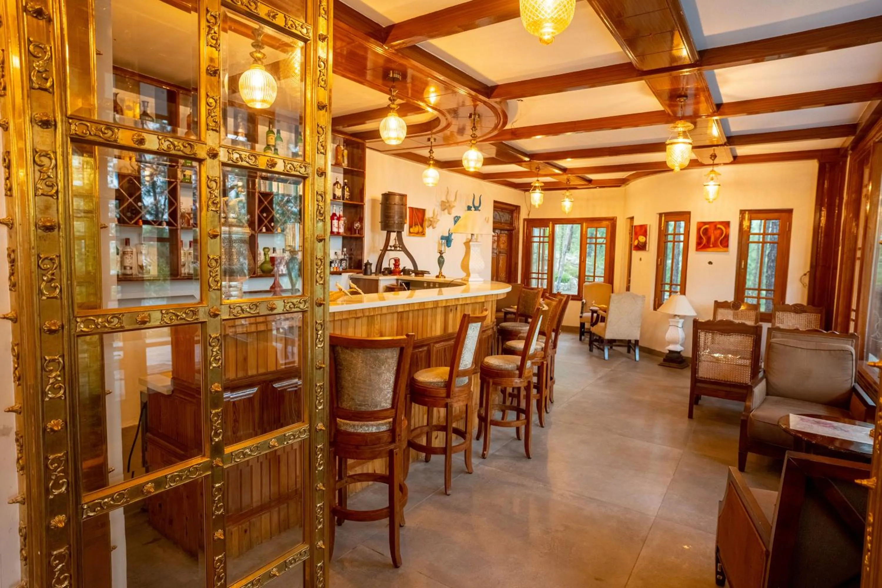 Lounge or bar in Chillaru Spa & Resort