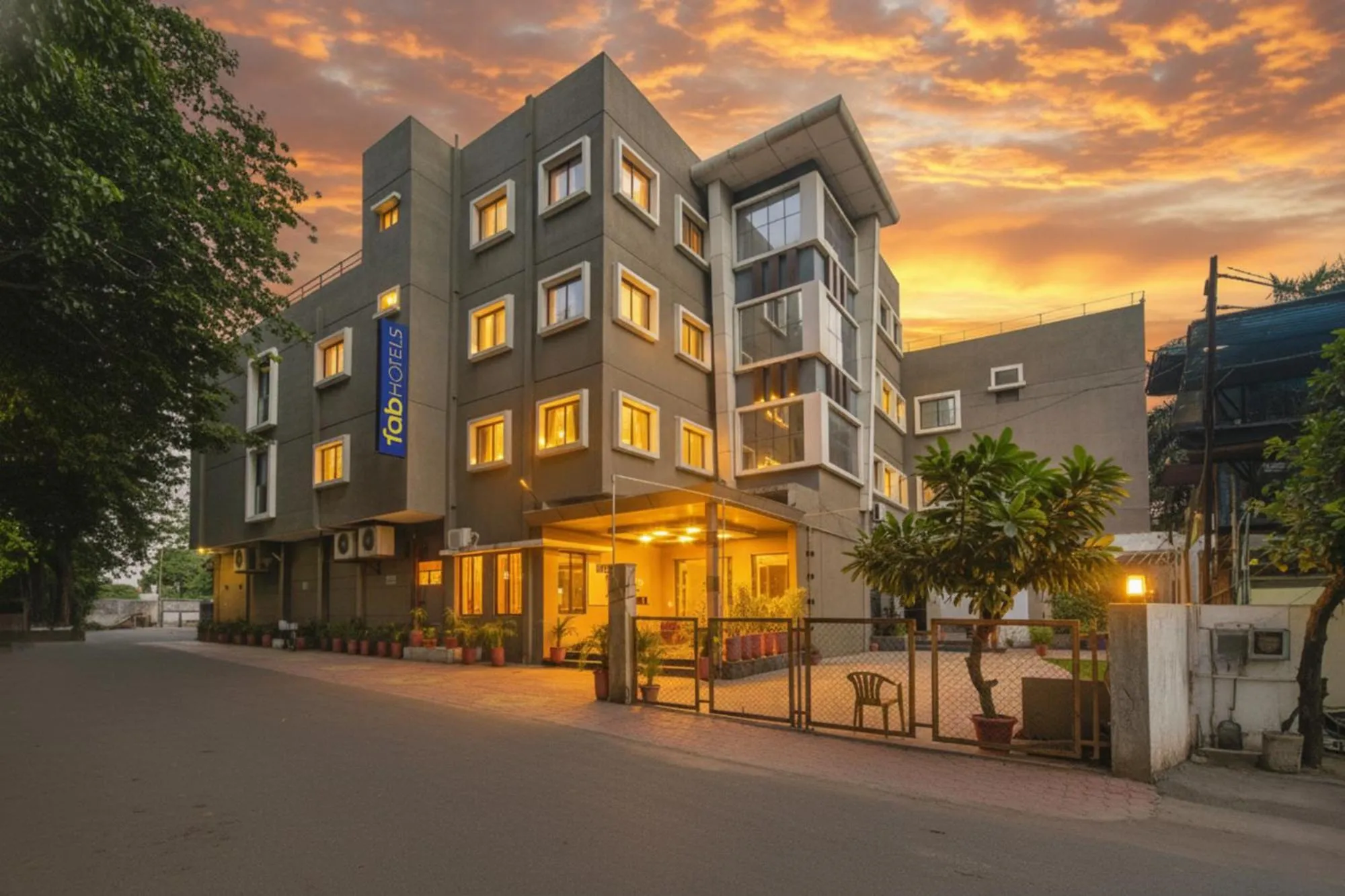 Property building in FabHotel Bee Town