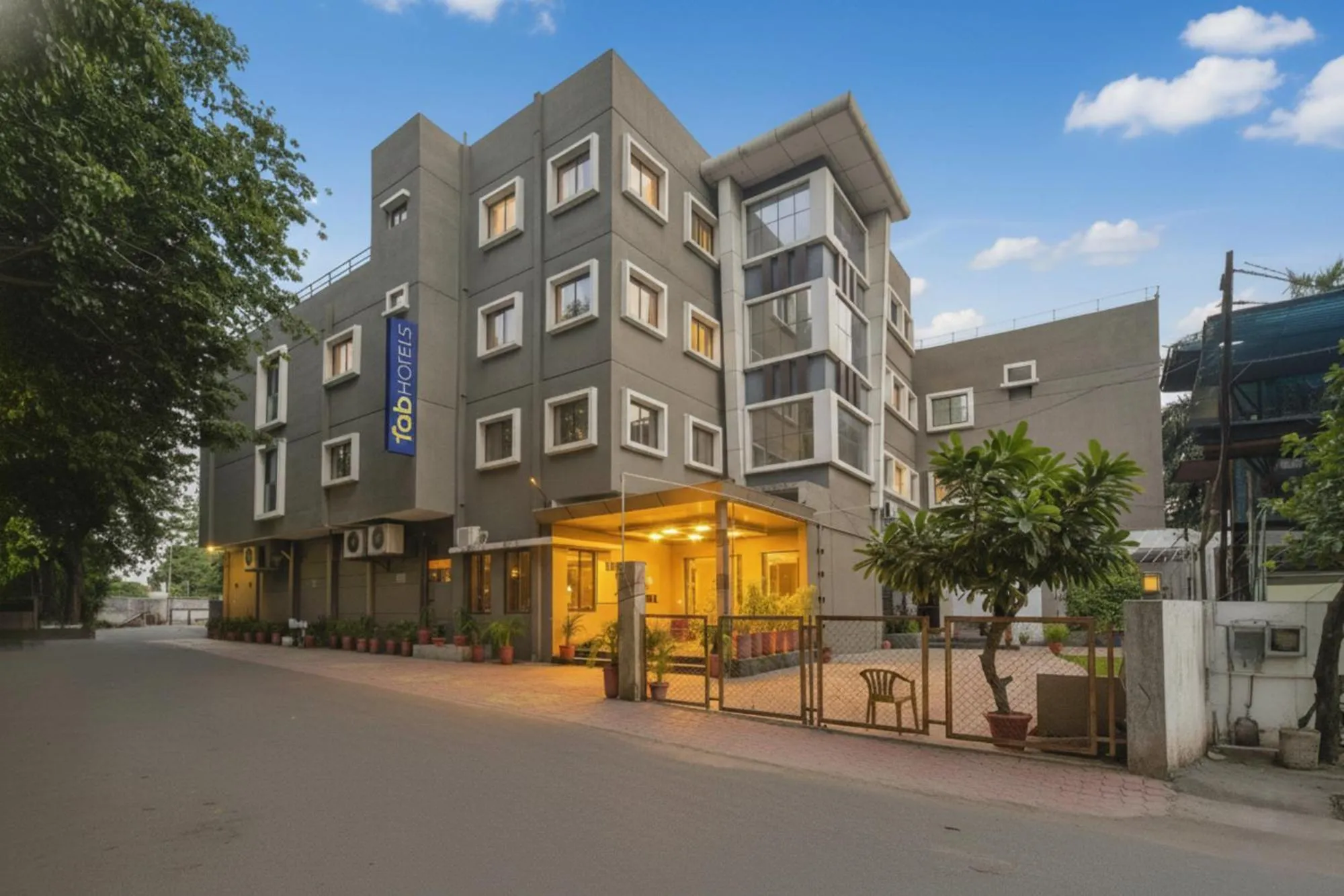 Property building in FabHotel Bee Town